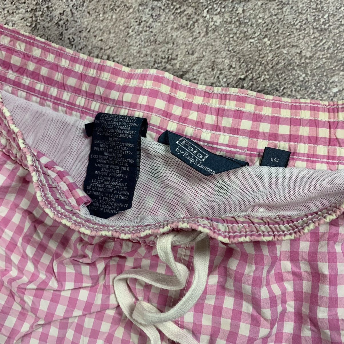 Vintage Vintage Y2K Polo Ralph Lauren Gingham Shorts Preppy Faded 32 Size US 32 / EU 48 - 6 Thumbnail