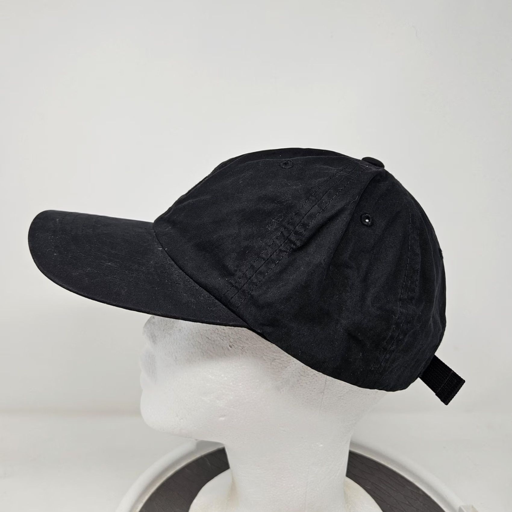 Hurley Hurley Baseball Hat Mens One Size Black Adjustable Yupoong Classics Y2K Cotton Nylon Solid Casual Cap Size ONE SIZE - 5 Thumbnail
