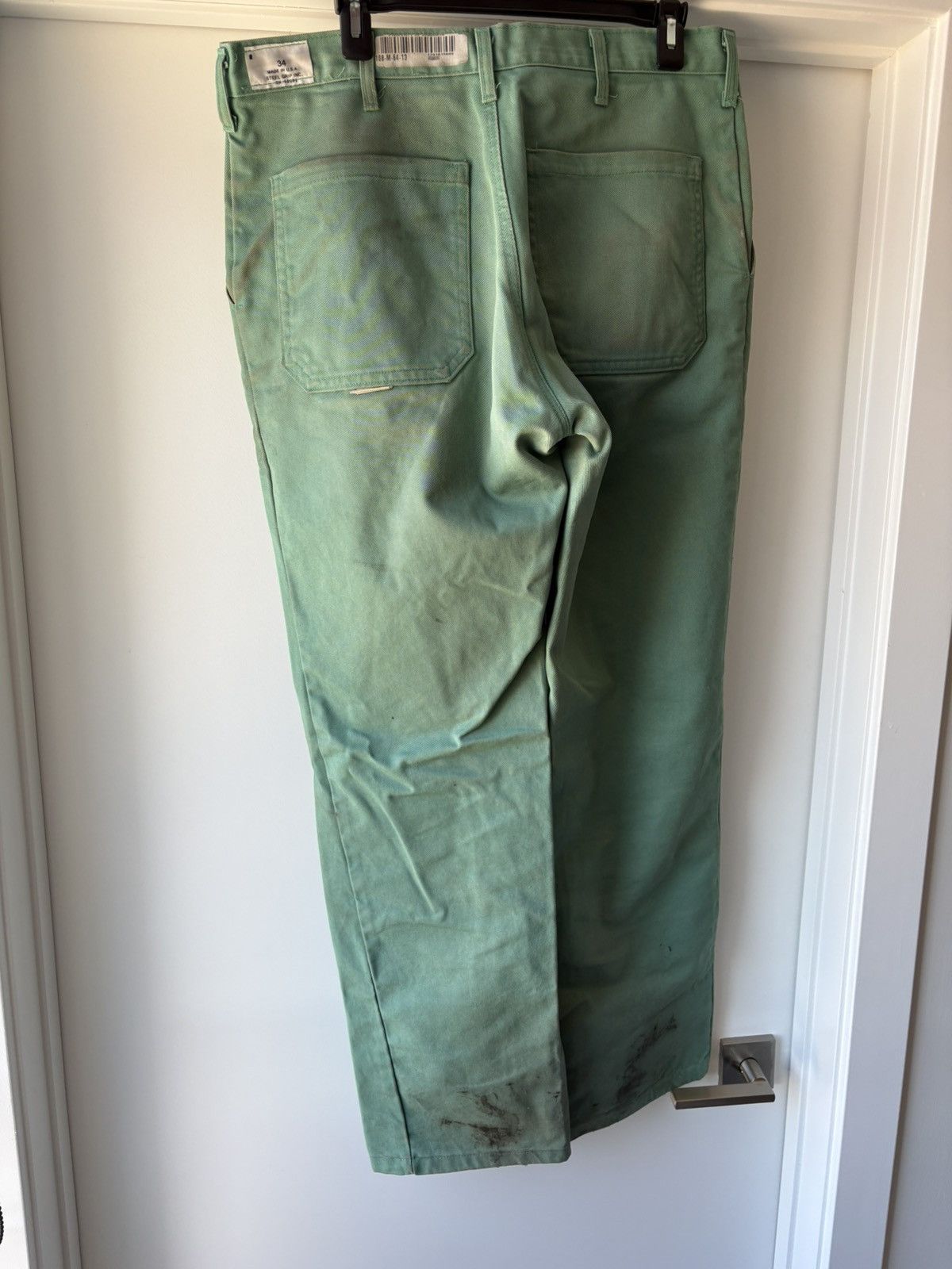 Vintage Vintange Steel Mill Worker Pants Size US 34 / EU 50 - 4 Thumbnail
