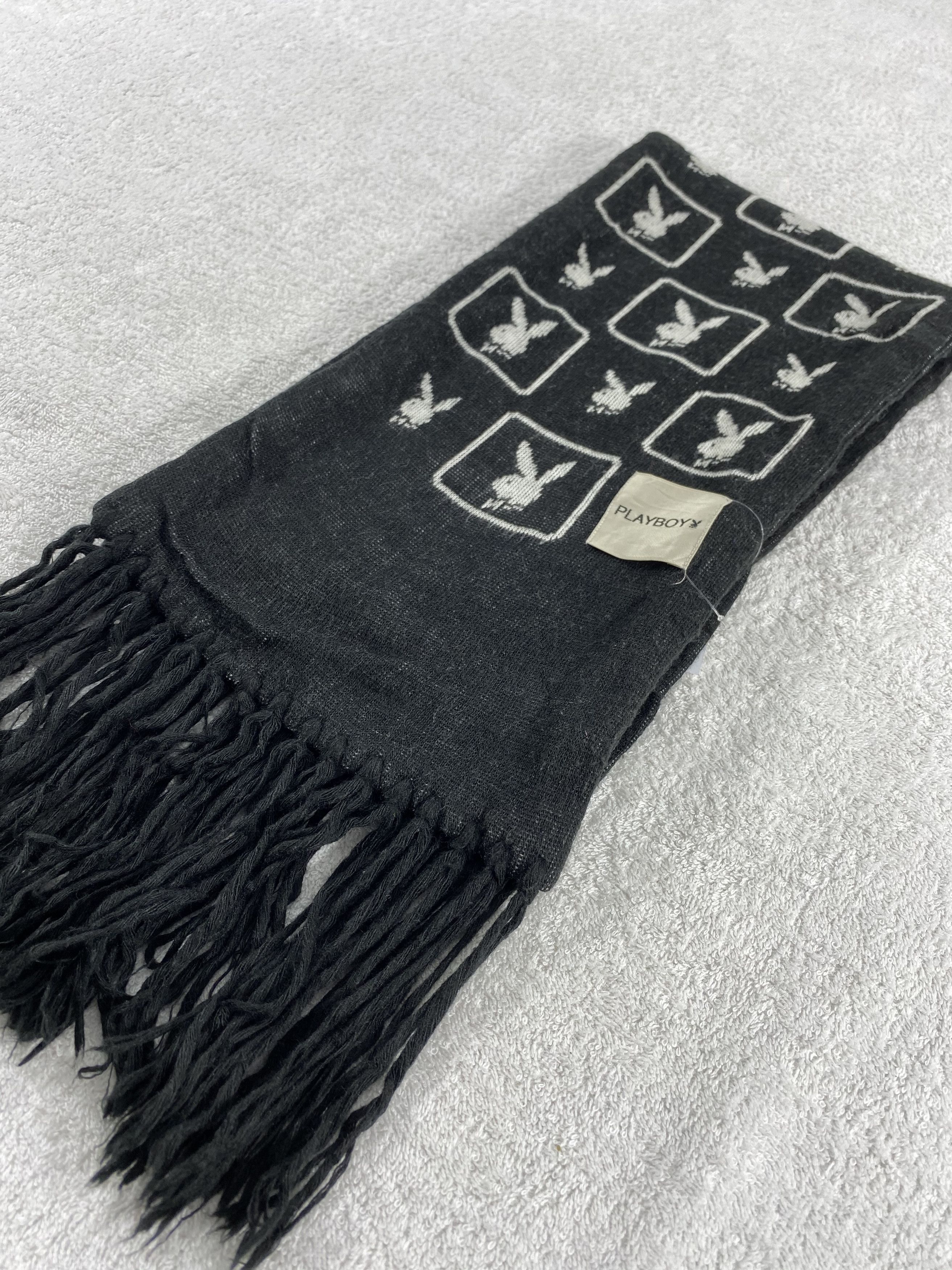Playboy Vintage Playboy Scarf/Muffler/Neckwear MF703 Size ONE SIZE - 3 Thumbnail