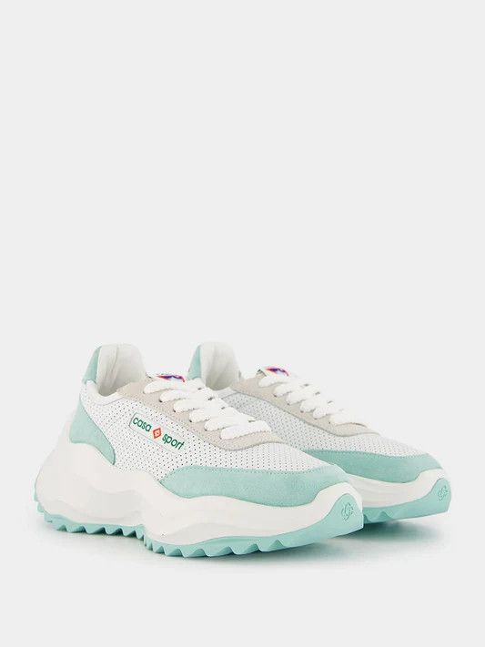 Casablanca o1mle0126 Atlantis Sneakers in White/Light Blue Size US 8 / EU 41 - 4 Thumbnail