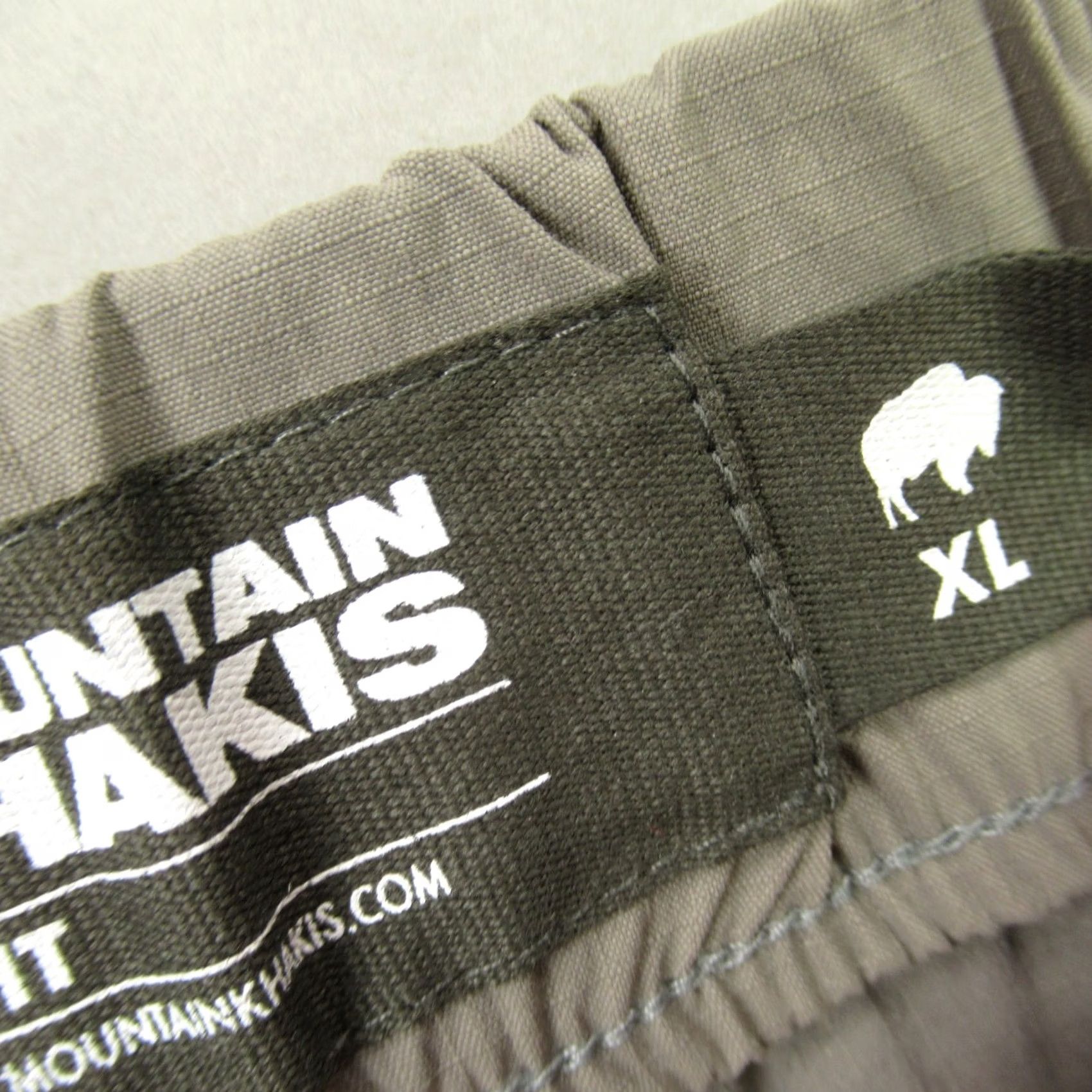 Mountain Khakis Mountain Khakis Shorts Mens XL Gray Chino Pockets Classic Fit Casual Outdoors Size US 36 / EU 52 - 4 Thumbnail