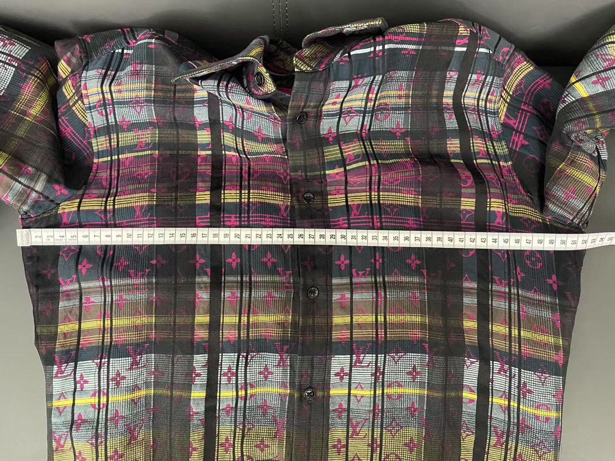 Louis Vuitton Louis Vuitton SS21 plaid long sleeved shirt 2412-Nextarrow Size US L / EU 52-54 / 3 - 4 Thumbnail