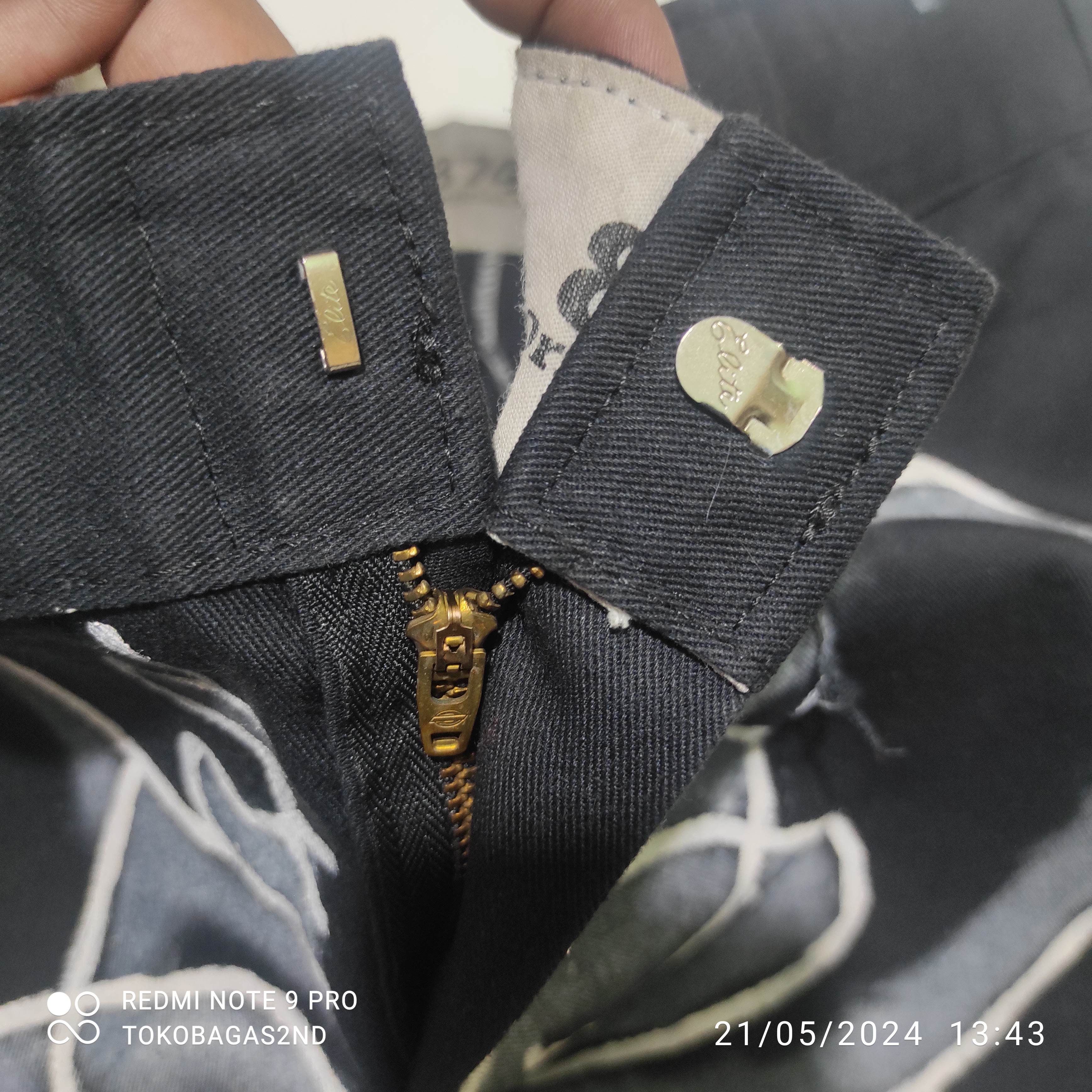 Dickies Dickies 874 Skeleton Custom Black Baggy Pants Size US 34 / EU 50 - 14 Thumbnail