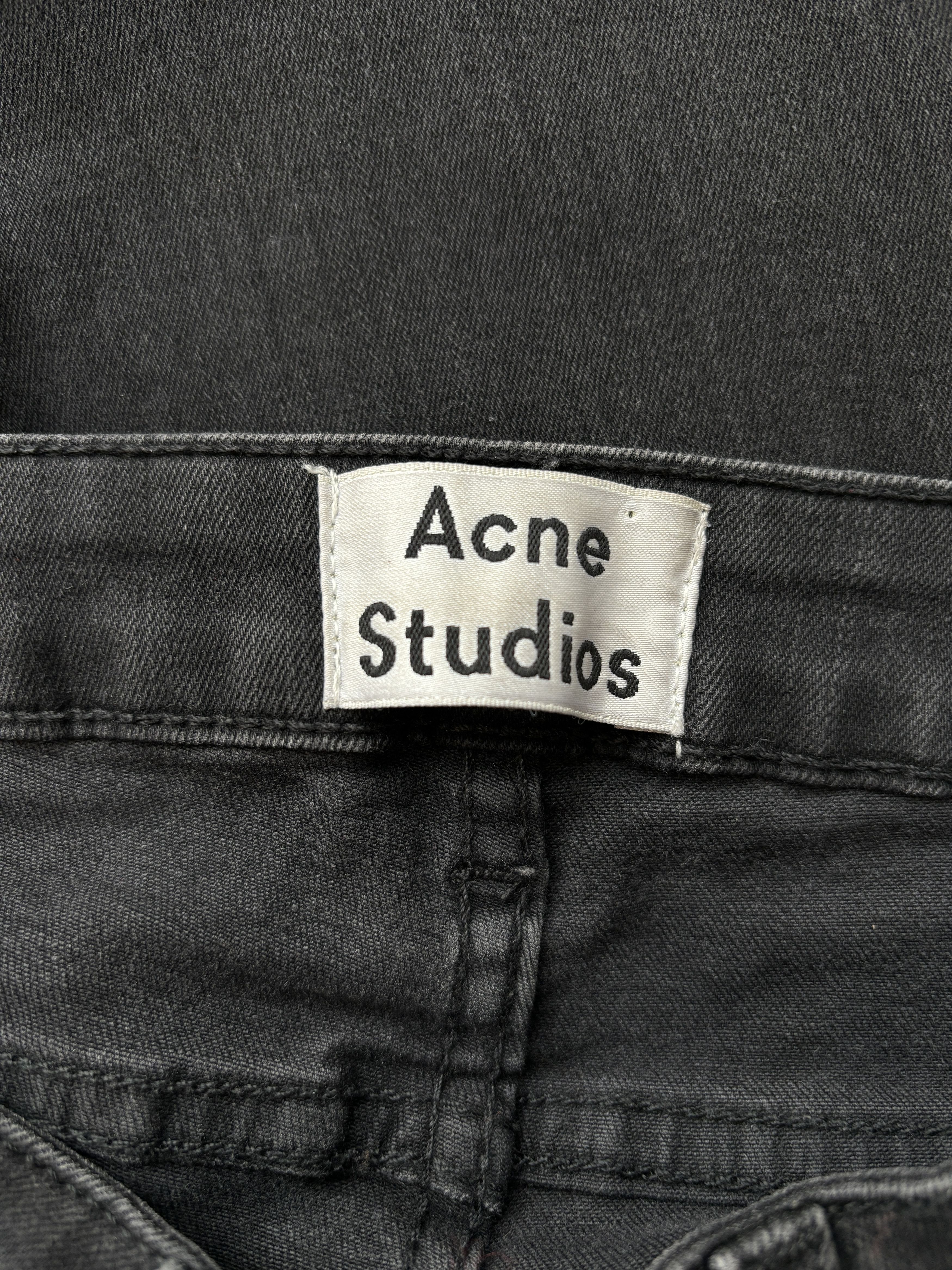 Acne Studios ⚡️QUICK SALE⚡️Acne Studios Skin 5 Used Black Jeans Size 26" / US 2 / IT 38 - 3 Thumbnail