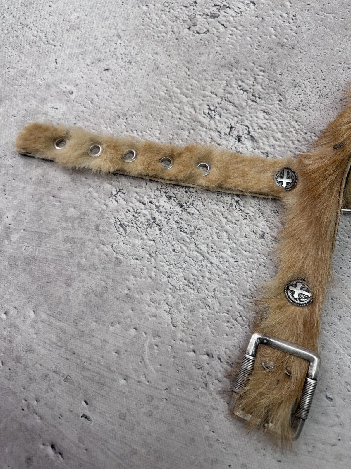 Hysteric Glamour × Japanese Brand SALE💣💣Rick Owens Junya Watanabe Style fur belt Size ONE SIZE - 9 Thumbnail