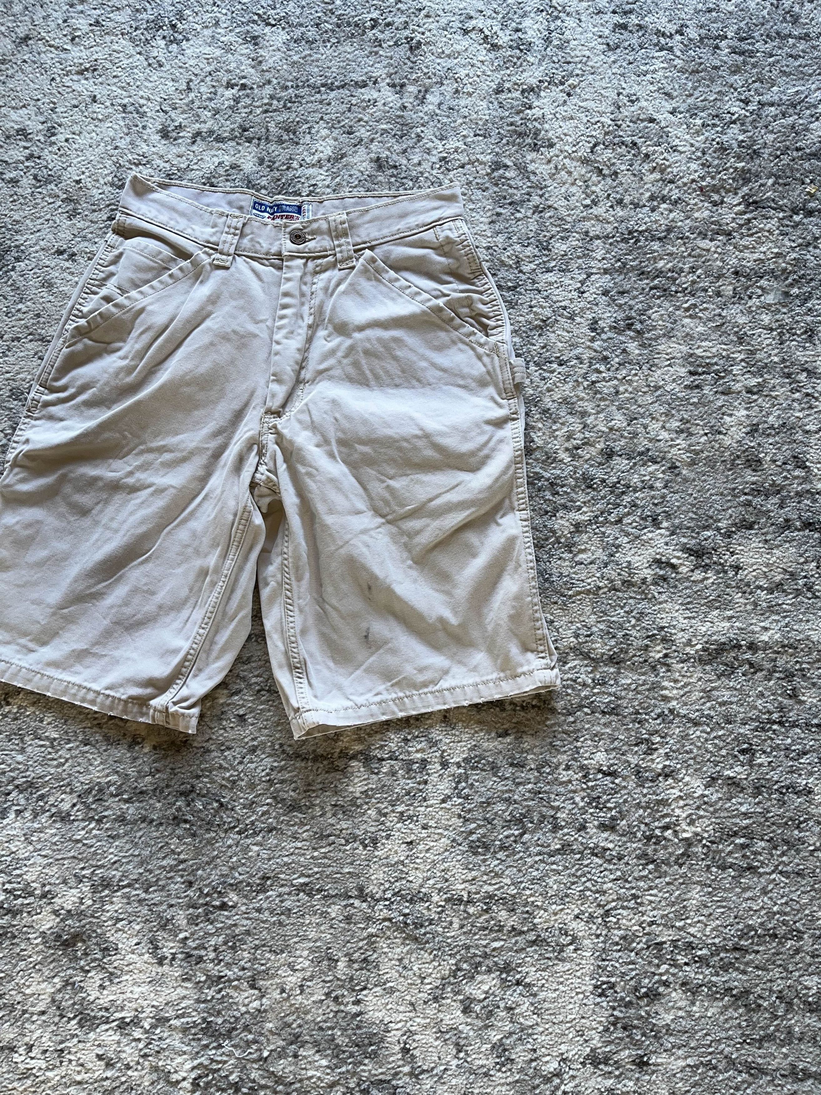 Old Navy Y2K Old Navy Painters Cargo Shorts Size US 26 / EU 42 - 4 Thumbnail