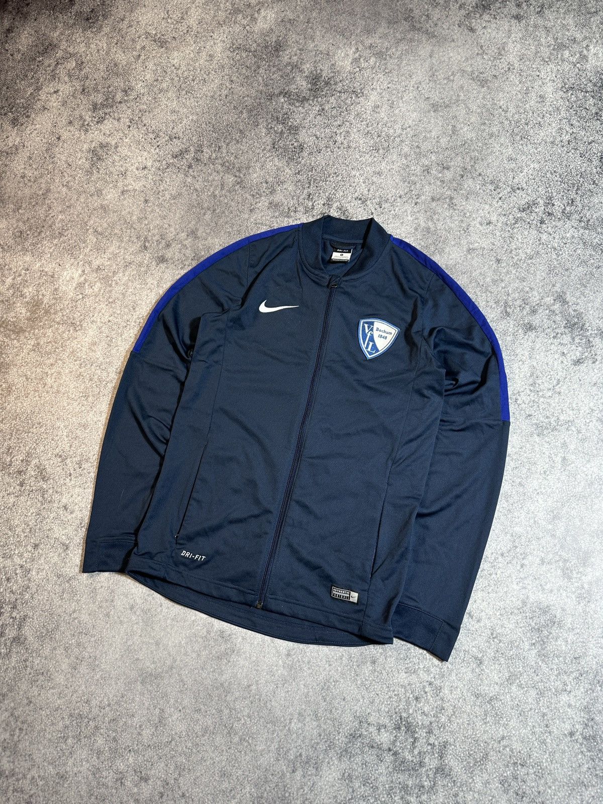 Nike Nike Bochum Soccer Jacket Zip up Streetwear Style Casual S Size US S / EU 44-46 / 1 - 1 Thumbnail