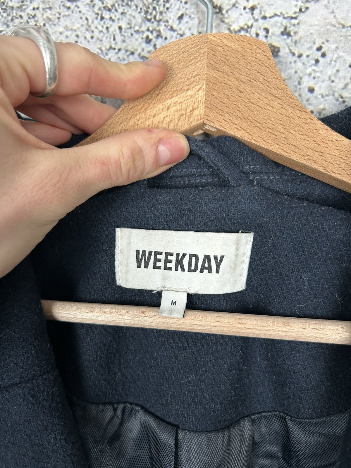 Weekday Weekday May Paracoat Jacket Wool Avant Garde Grunge Punk Size US M / EU 48-50 / 2 - 6 Thumbnail