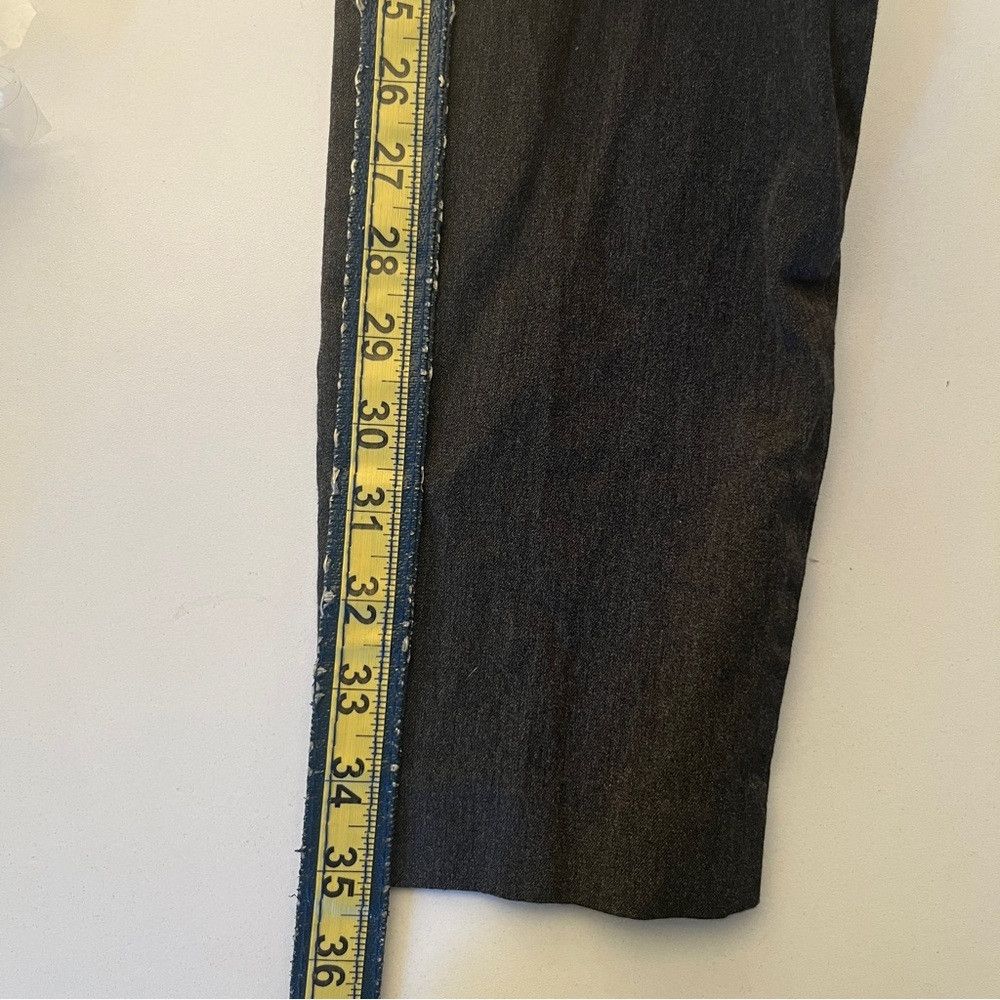 Old Navy Old Navy High Rise Pixie Skinny Ankle Pants Gray Small 4 Size 27" / US 4 / IT 40 - 7 Thumbnail