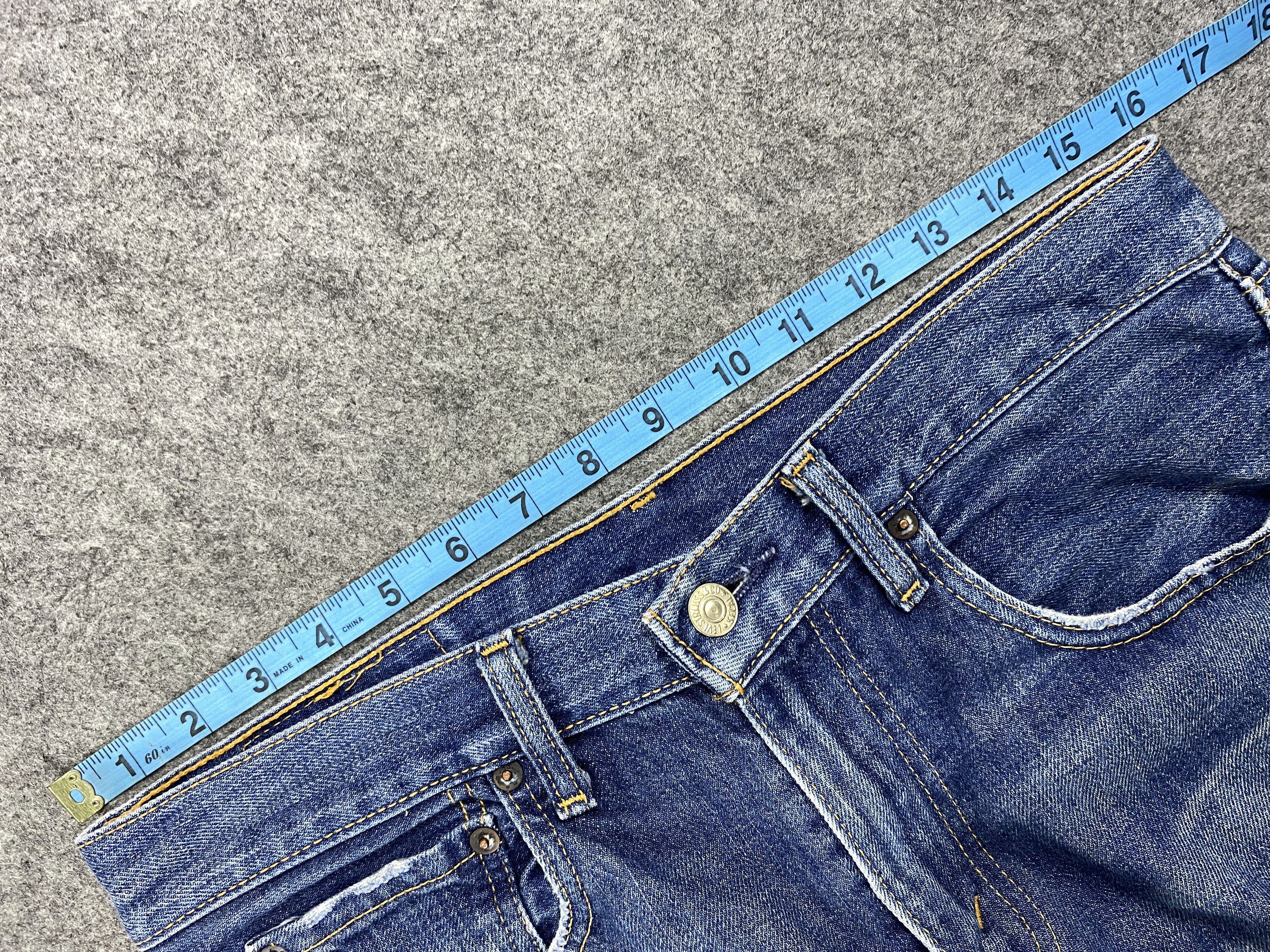 Levi's Blue Distressed Vintage Levi's 505 32x30.5 Denim -JN1215 Size US 32 / EU 48 - 5 Thumbnail