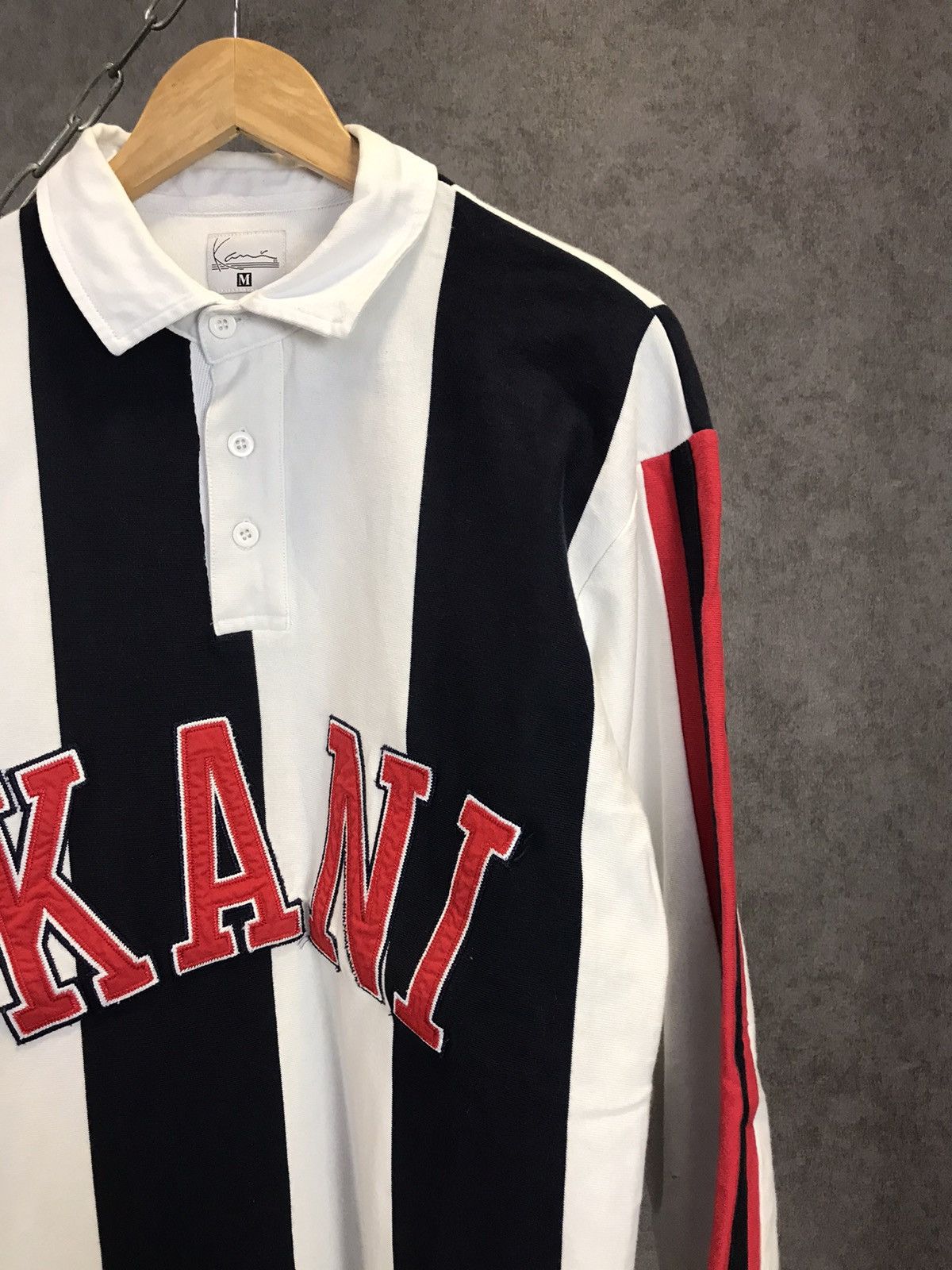 Karl Kani Karl Kano big center logo polo sweatshirt Size US M / EU 48-50 / 2 - 2 Thumbnail