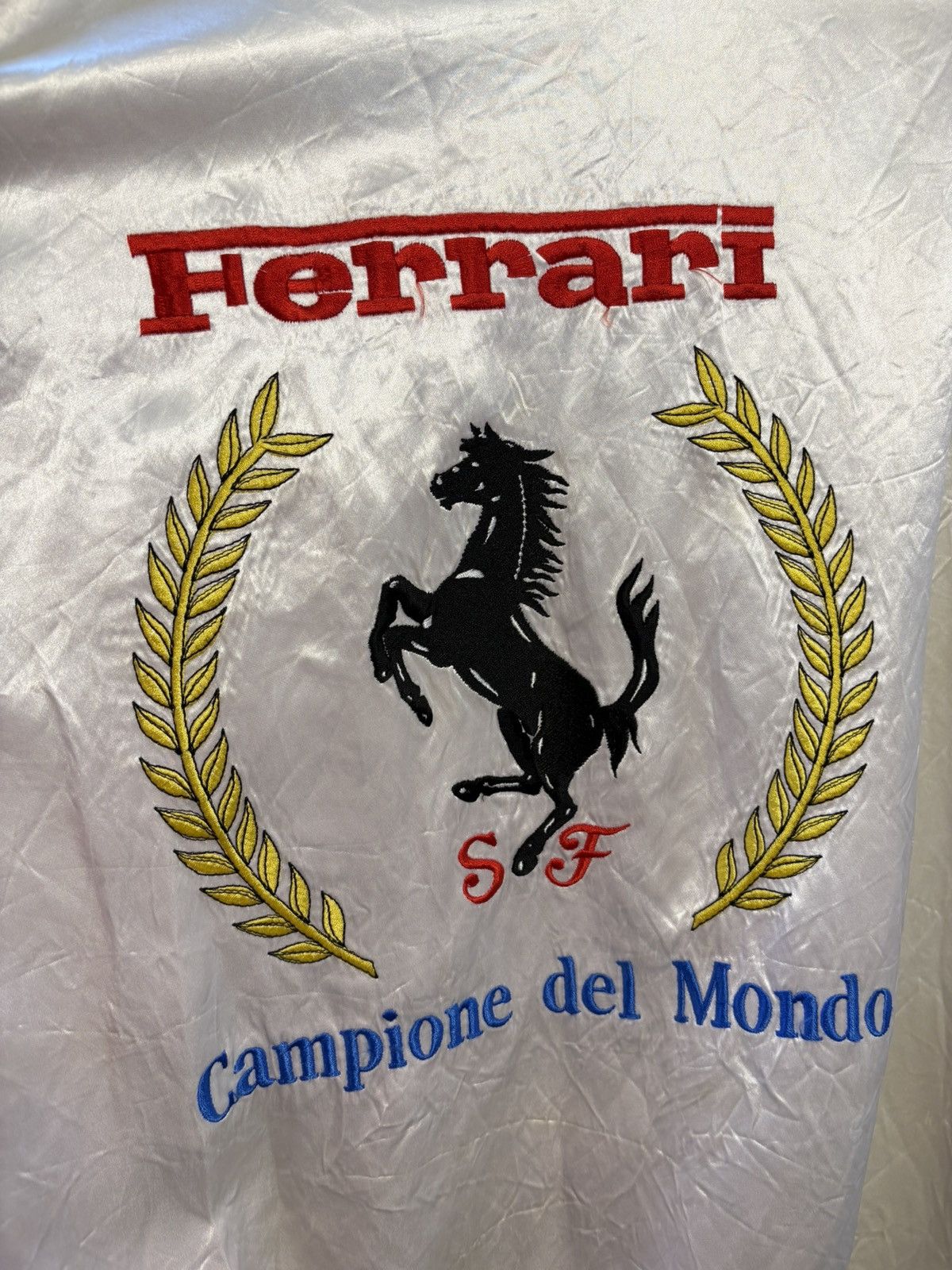 Ferrari Rare Vintage 80s Ferrari World Champion Jacket Size US XL / EU 56 / 4 - 23 Thumbnail