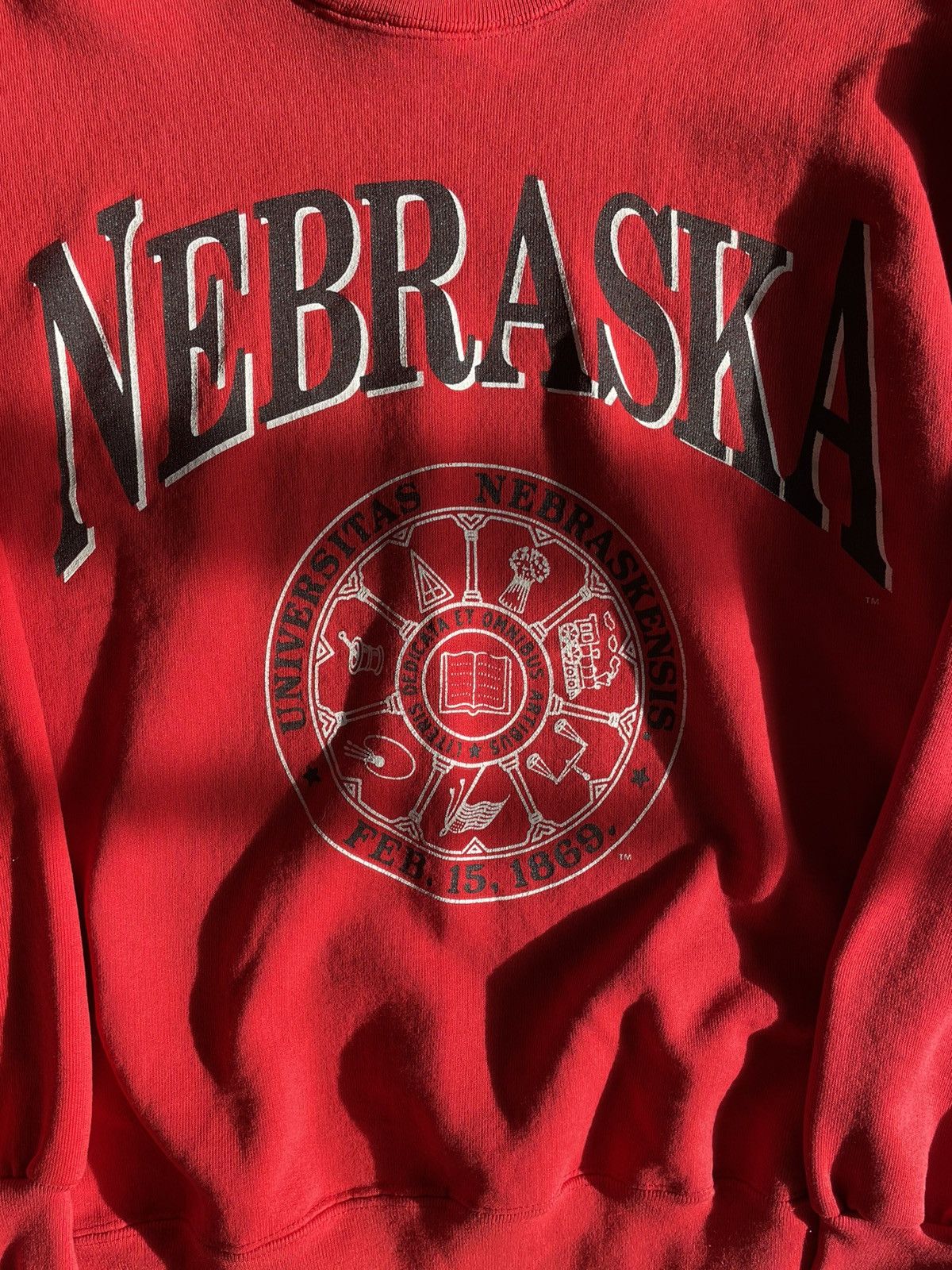 Vintage Vintage Nebraska Huskers Crewneck Size US M / EU 48-50 / 2 - 4 Thumbnail
