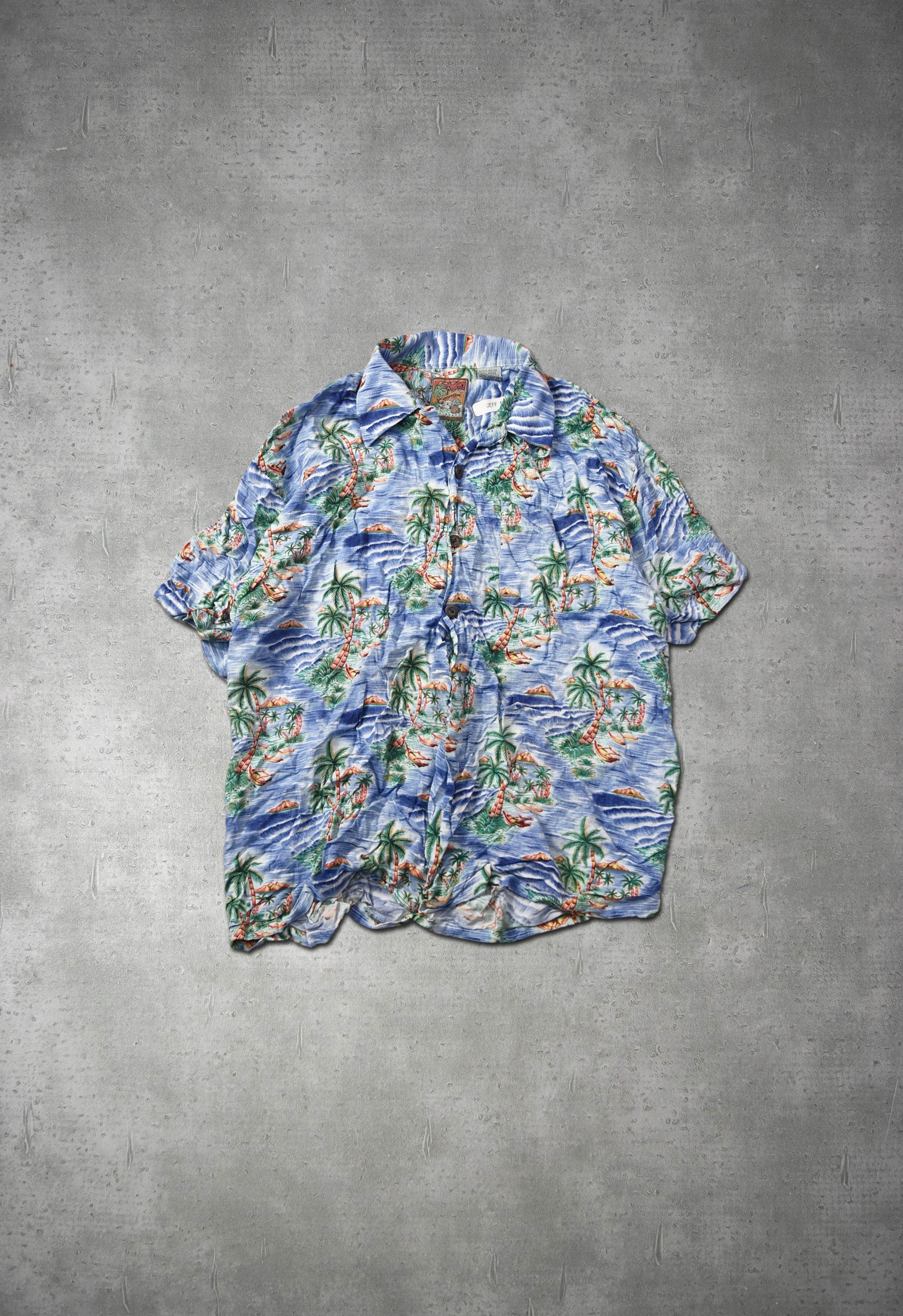 Vintage Vintage hawaiian shirt 11-4-48 102 Size US L / EU 52-54 / 3 - 1 Thumbnail