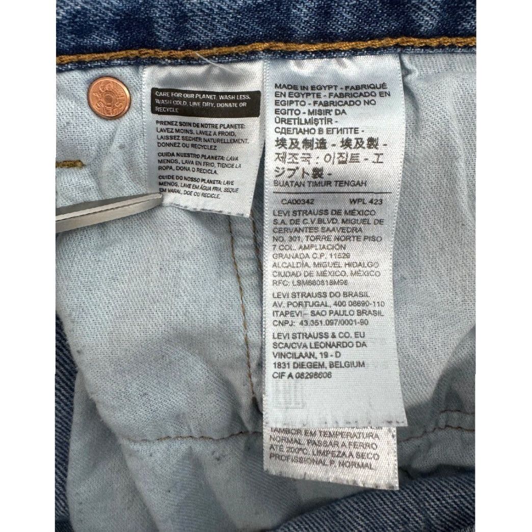 Levi's VINTAGE no | Levis 501 Jeans Mens W38 L30 Light Wash Straight Leg Classic Denim Size US 38 / EU 54 - 7 Thumbnail