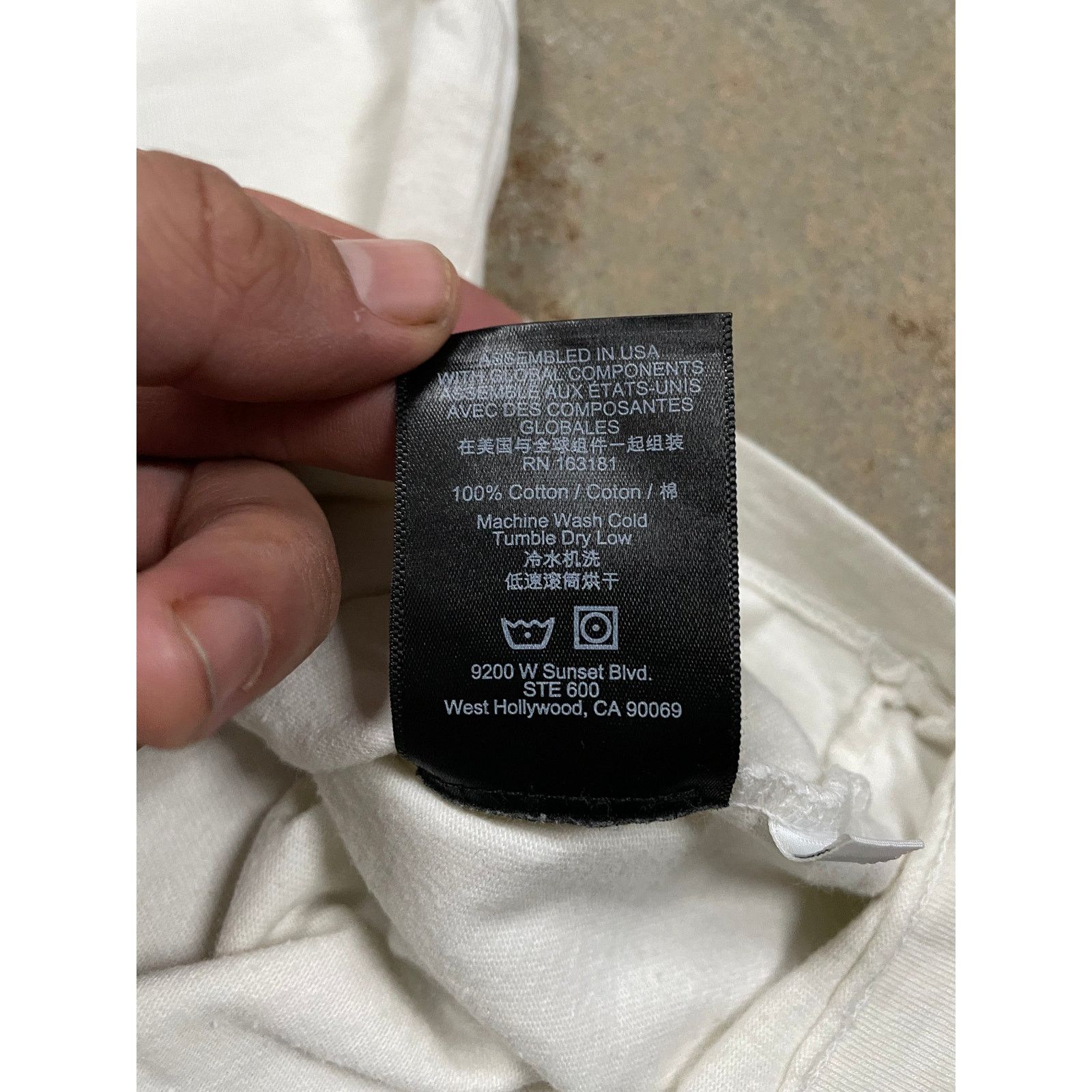 Rhude Rhude Tee Red Blue Used Small Size US S / EU 44-46 / 1 - 5 Thumbnail