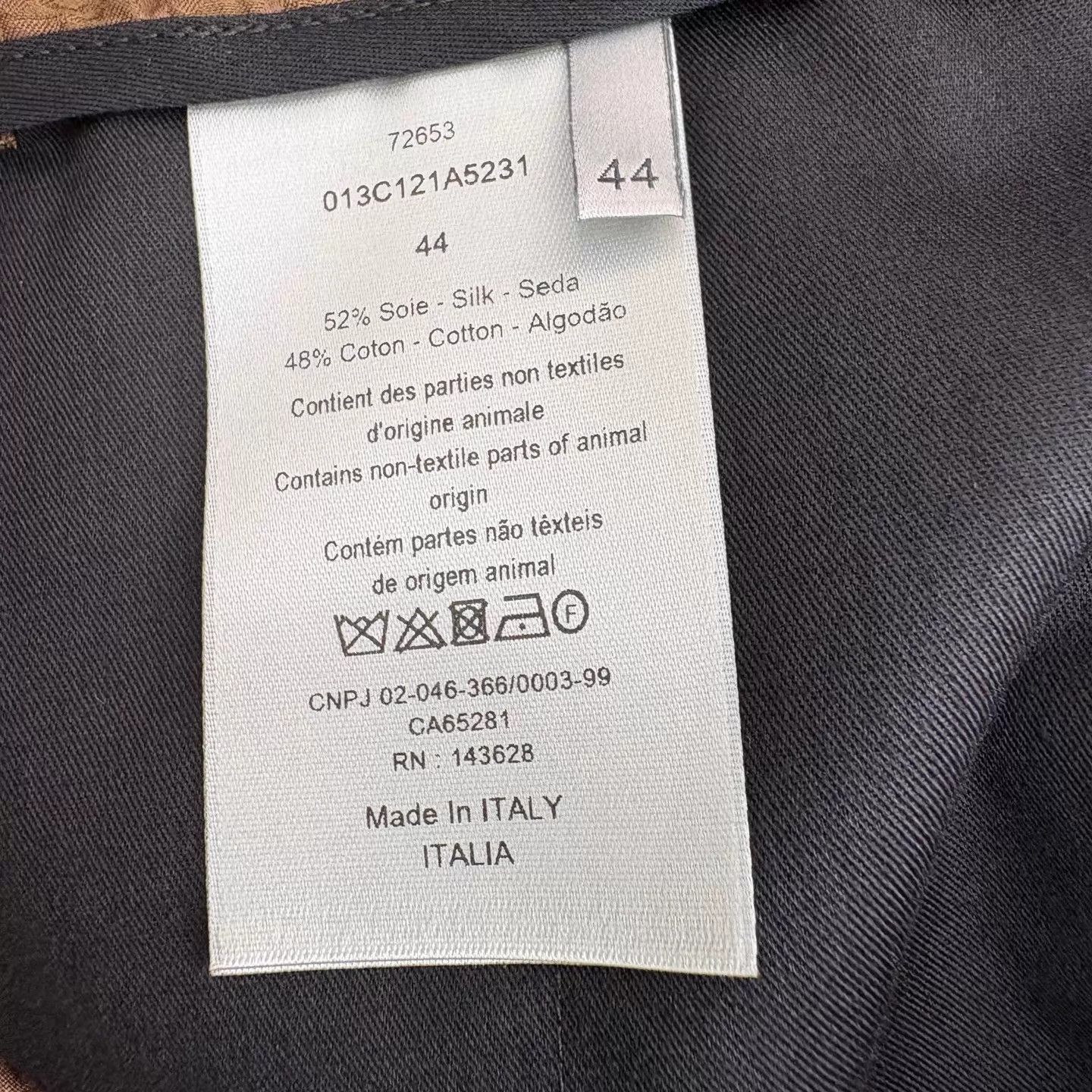 Dior Dior All Over Print Silk & Cotton Short 44 (New Unused) Size US 28 / EU 44 - 5 Thumbnail