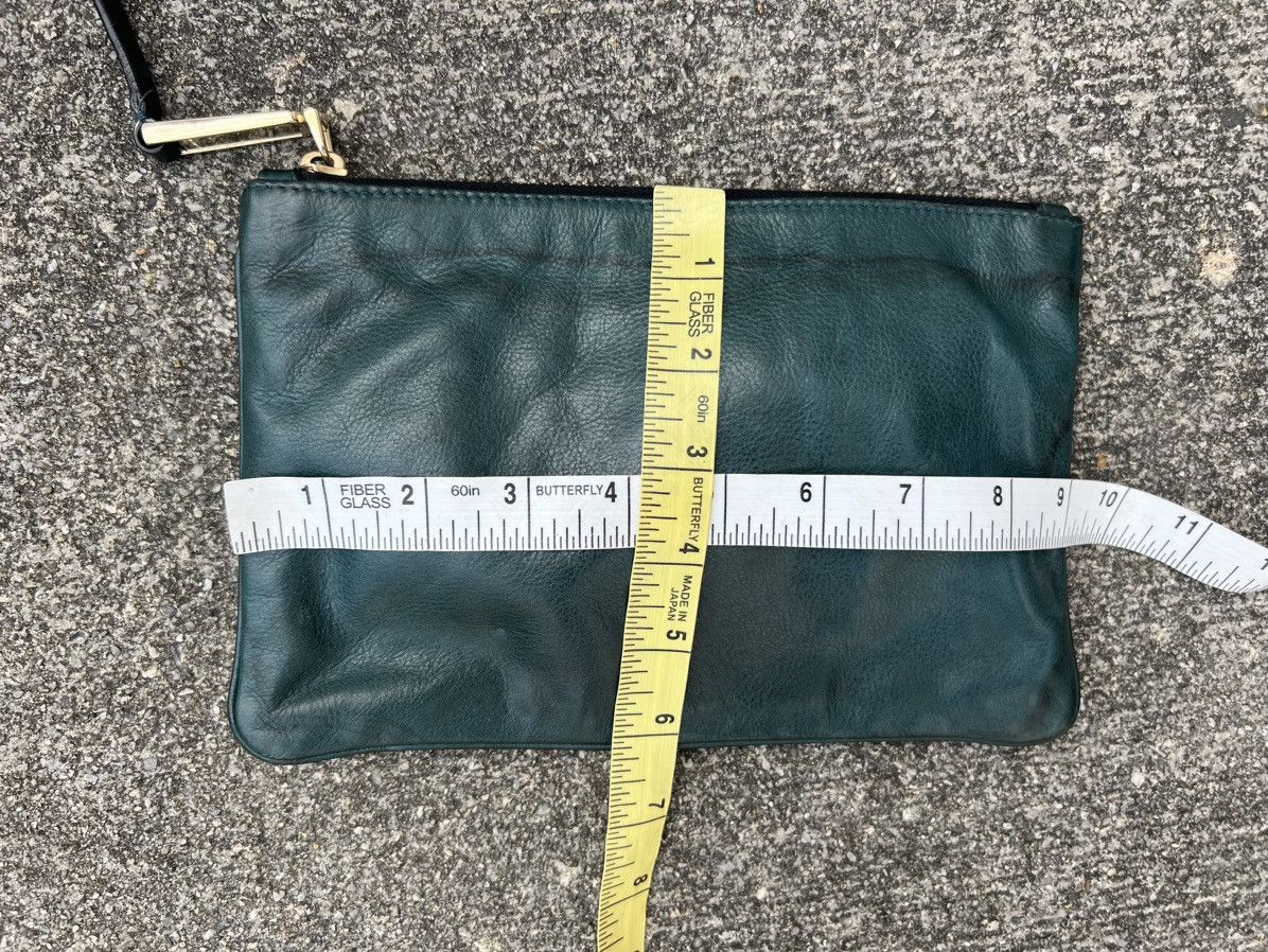 Jil Sander Jil Sander Made in Italy Patina Leather Clutch Bag Size ONE SIZE - 14 Thumbnail