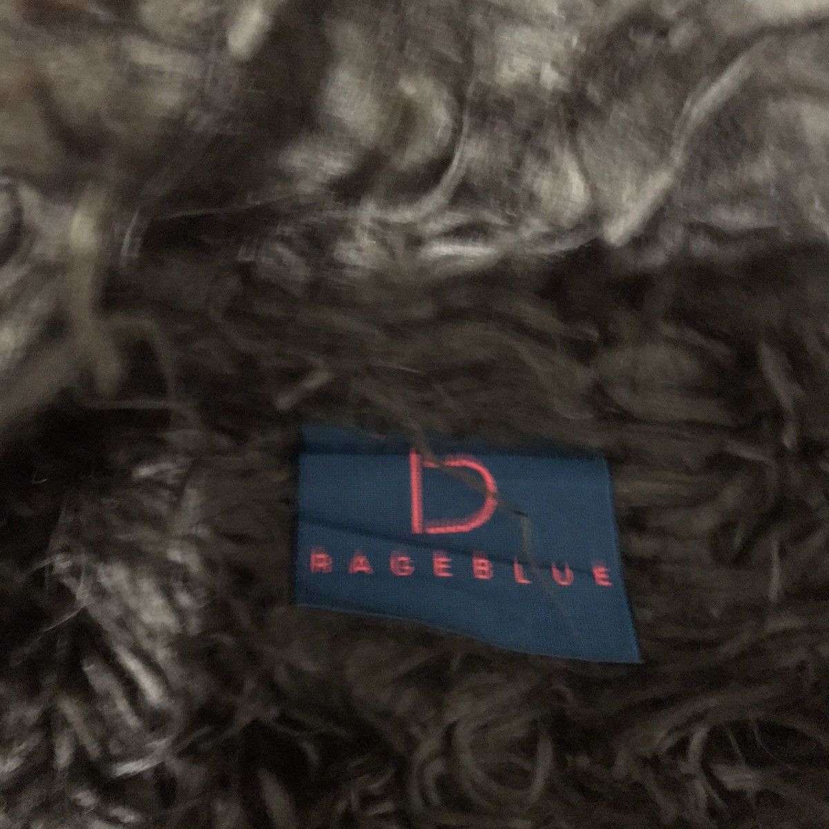 Japanese Brand Rage blue Japan y2k fur jacket Size US L / EU 52-54 / 3 - 5 Thumbnail
