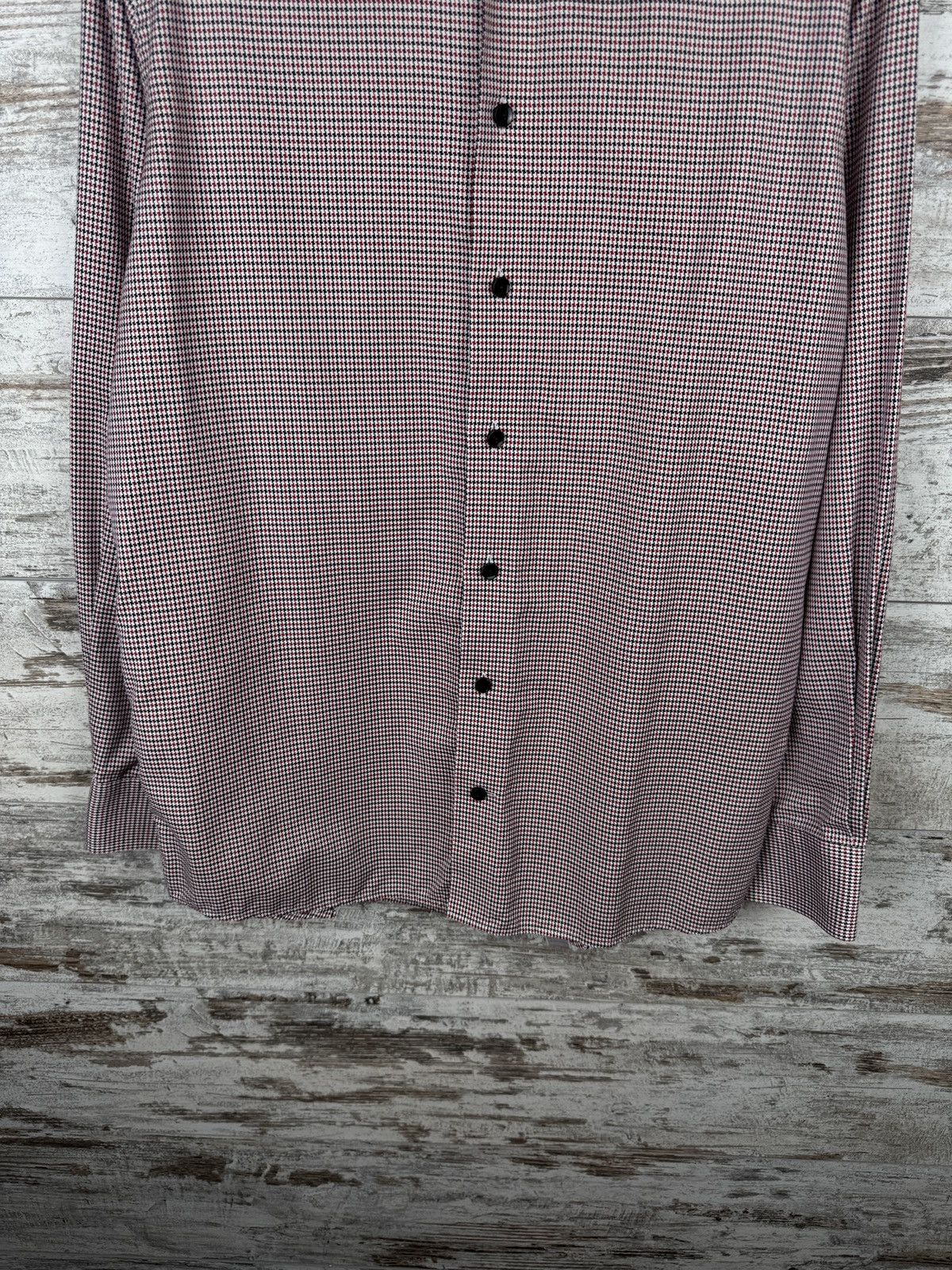 Eton Mens Vintage Eton Black gold label shirts button up 60 years Size US L / EU 52-54 / 3 - 4 Thumbnail