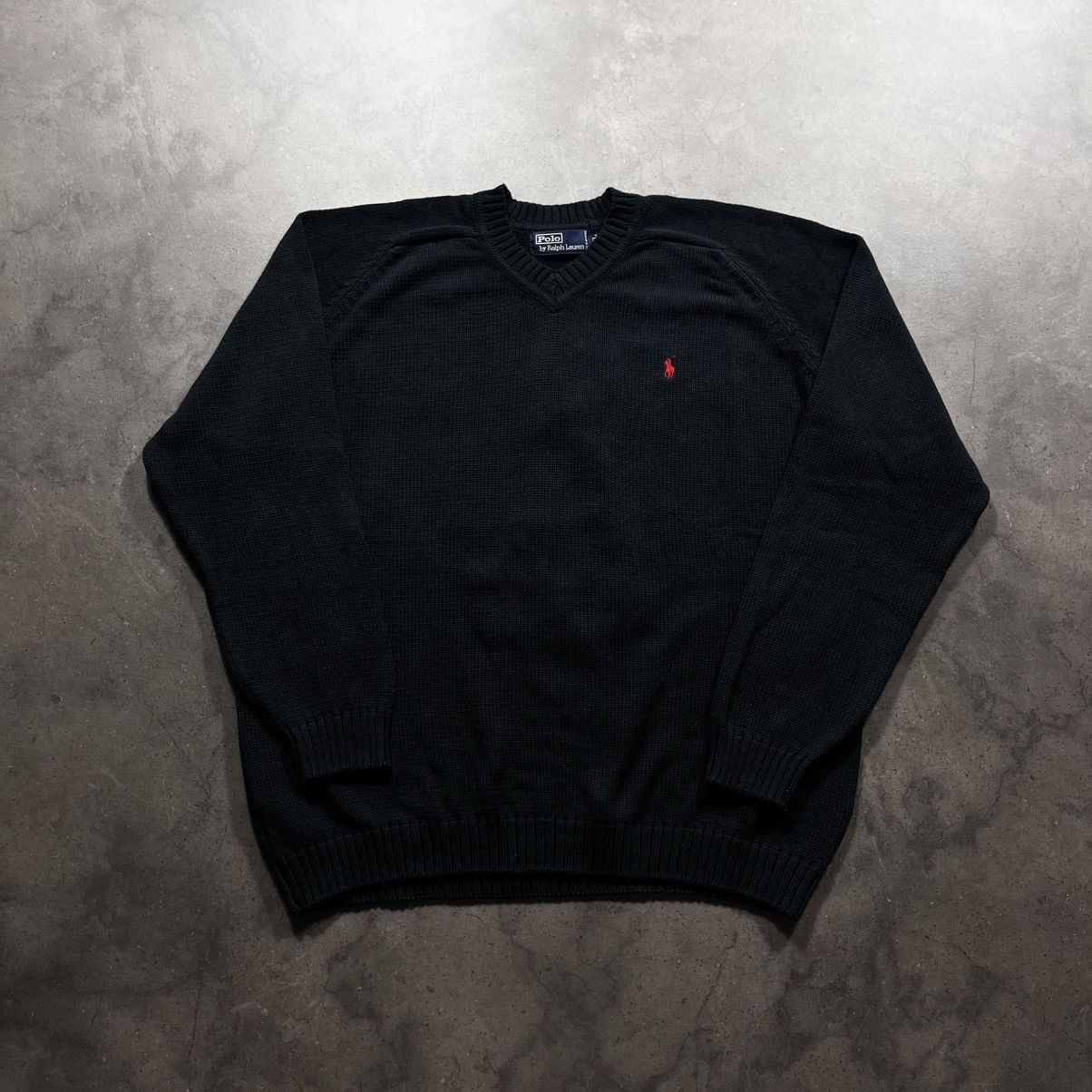 Polo Ralph Lauren Vintage 90s Polo Ralph Lauren Heavy Knitted Knit Sweater Size US XL / EU 56 / 4 - 1 Thumbnail