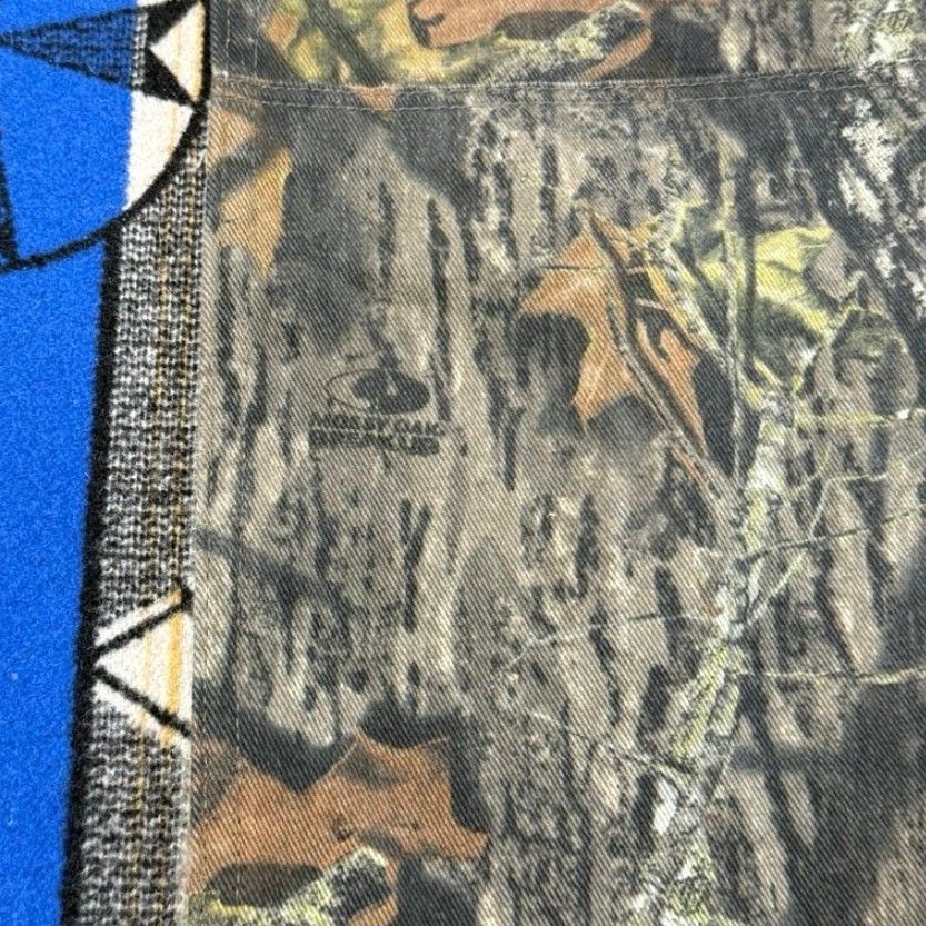 VINTAGE Wrangler Mossy Oak Camo Camouflage Double Knee Jeans Pants Size 36x32 Men Brown Regular Camouflage 90s Y2K Outdoor Hunting Camo