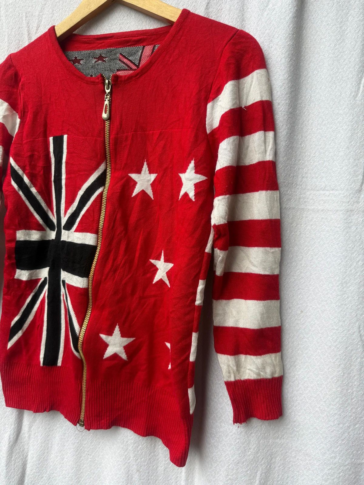 Japanese Brand Japanese knit zipper sweatshirt Size US XS / EU 42 / 0 - 3 Thumbnail