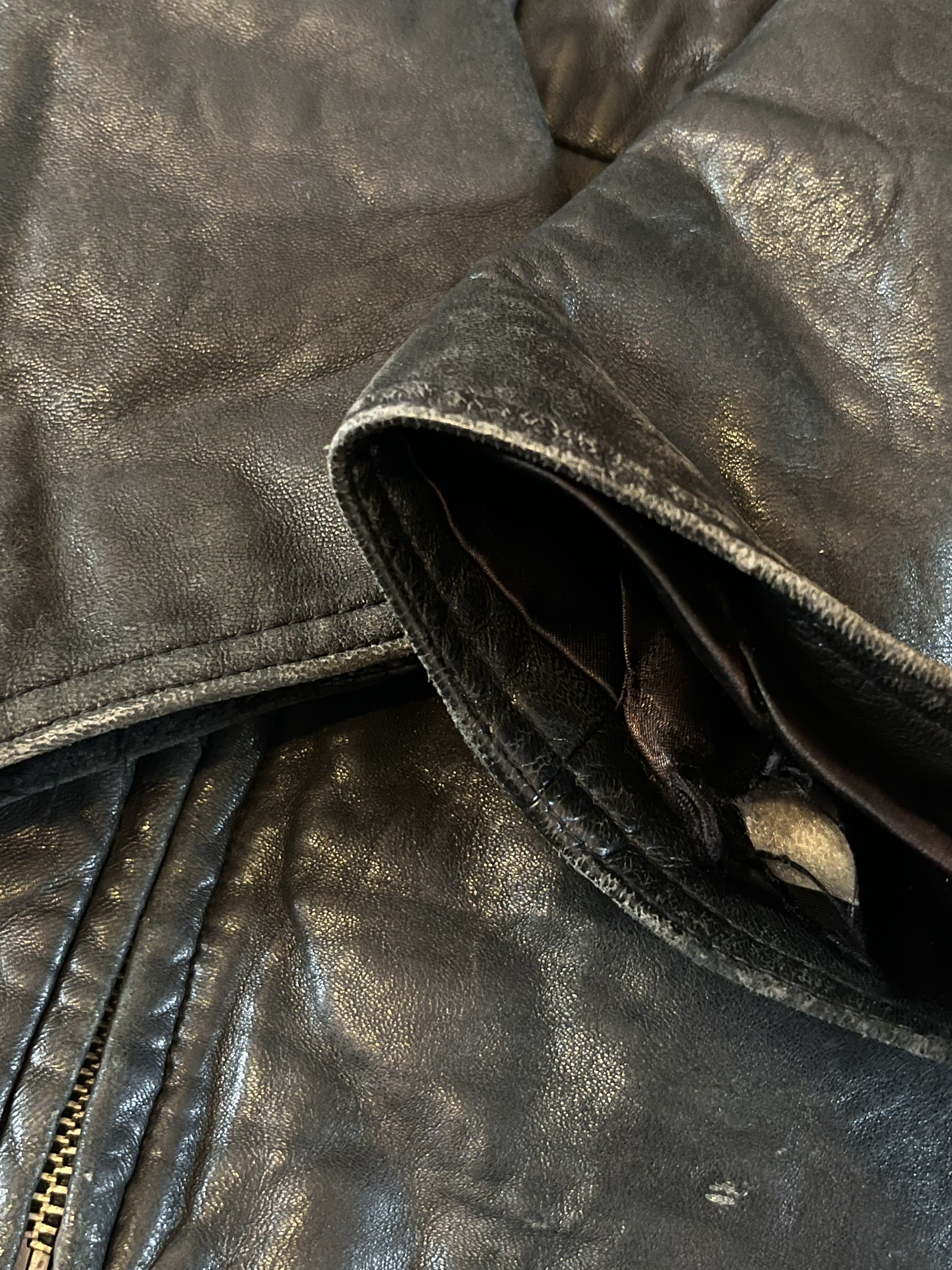 Designer × Hugo Boss × Vintage Vintage Hugo Boss Lamb Leather Jacket Size US XL / EU 56 / 4 - 8 Thumbnail