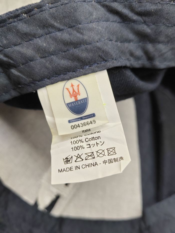 Maserati Vintage Maserati Cap Hat Size ONE SIZE - 6 Thumbnail