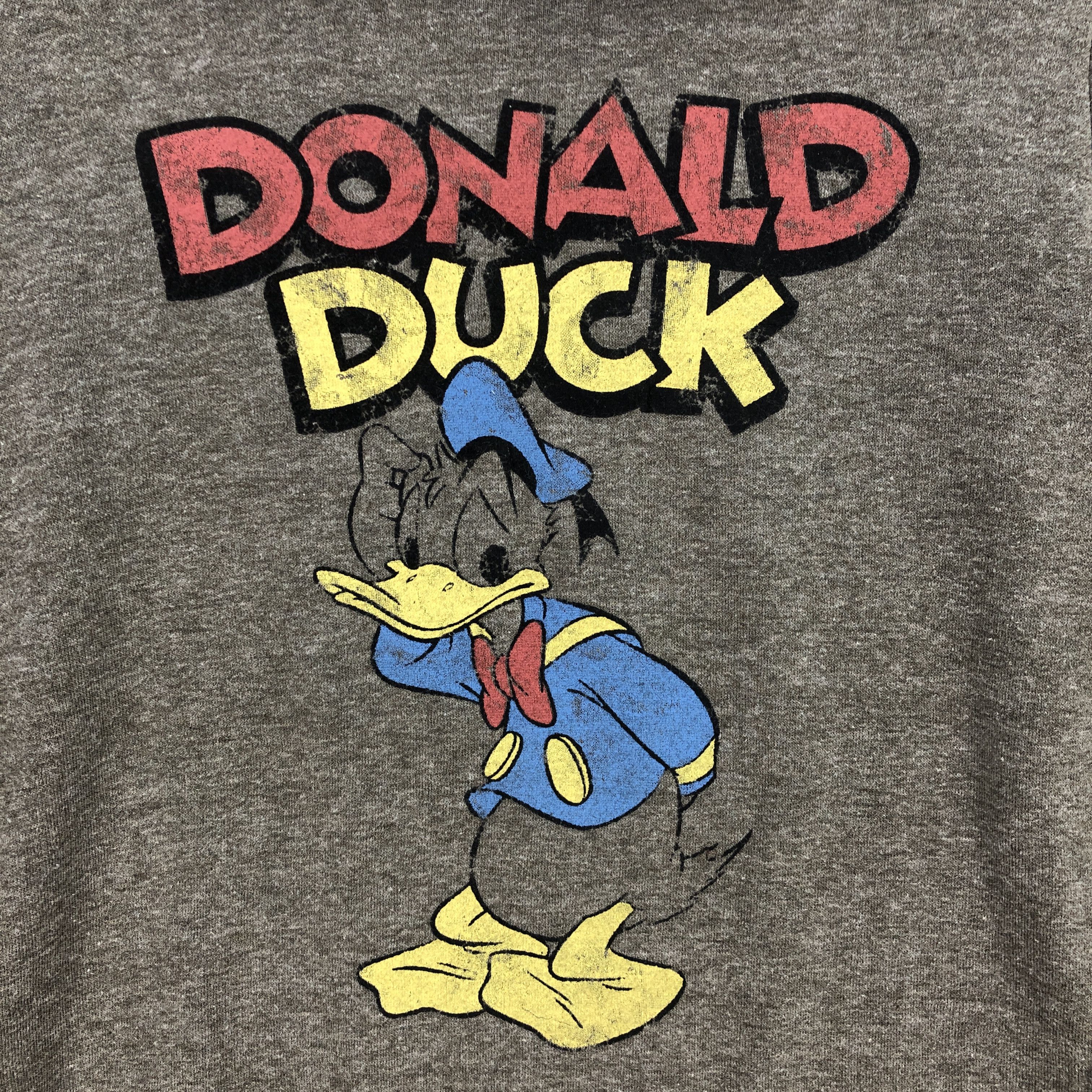 Cartoon Network × Vintage Vintage Donald Duck Sweatshirt Hoodie Disney Sweater Hooded Size US S / EU 44-46 / 1 - 3 Thumbnail
