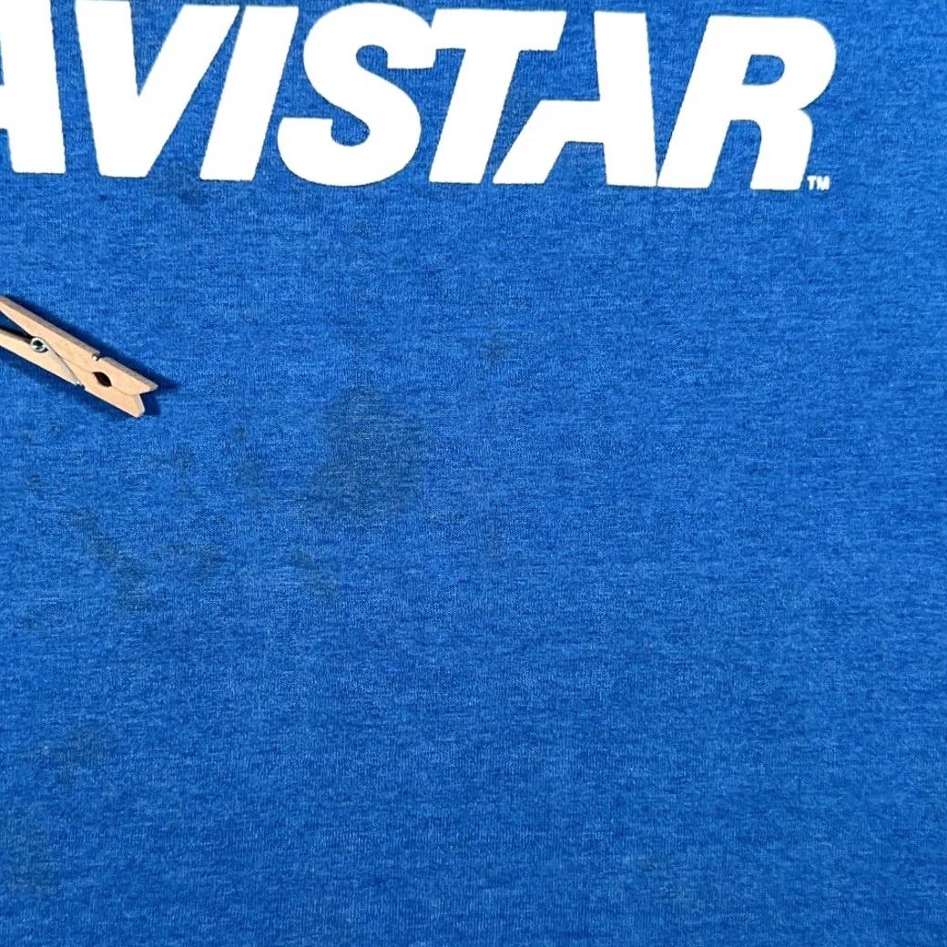 Vintage VINTAGE Screen Stars Navistar Shirt Adult LARGE Blue Truck Workwear USA 80s Shirt Mens XL Blues, Navistar, 80s, USA Size US L / EU 52-54 / 3 - 4 Thumbnail
