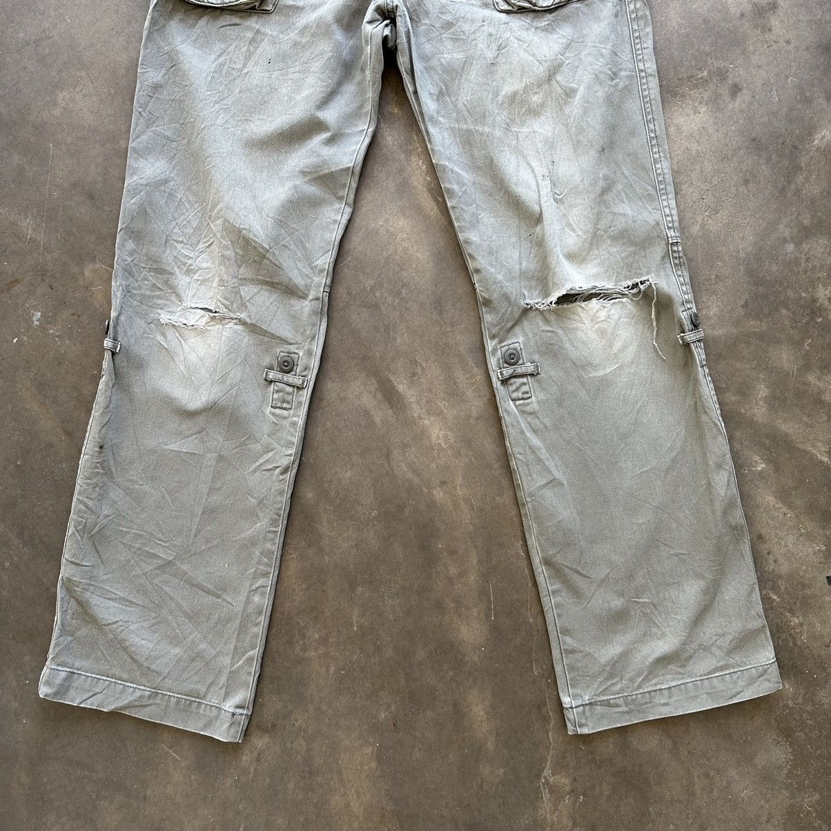 Japanese Brand Vintage Japanese Buckle Distressed Casual Trousers Pant Size US 32 / EU 48 - 2 Thumbnail