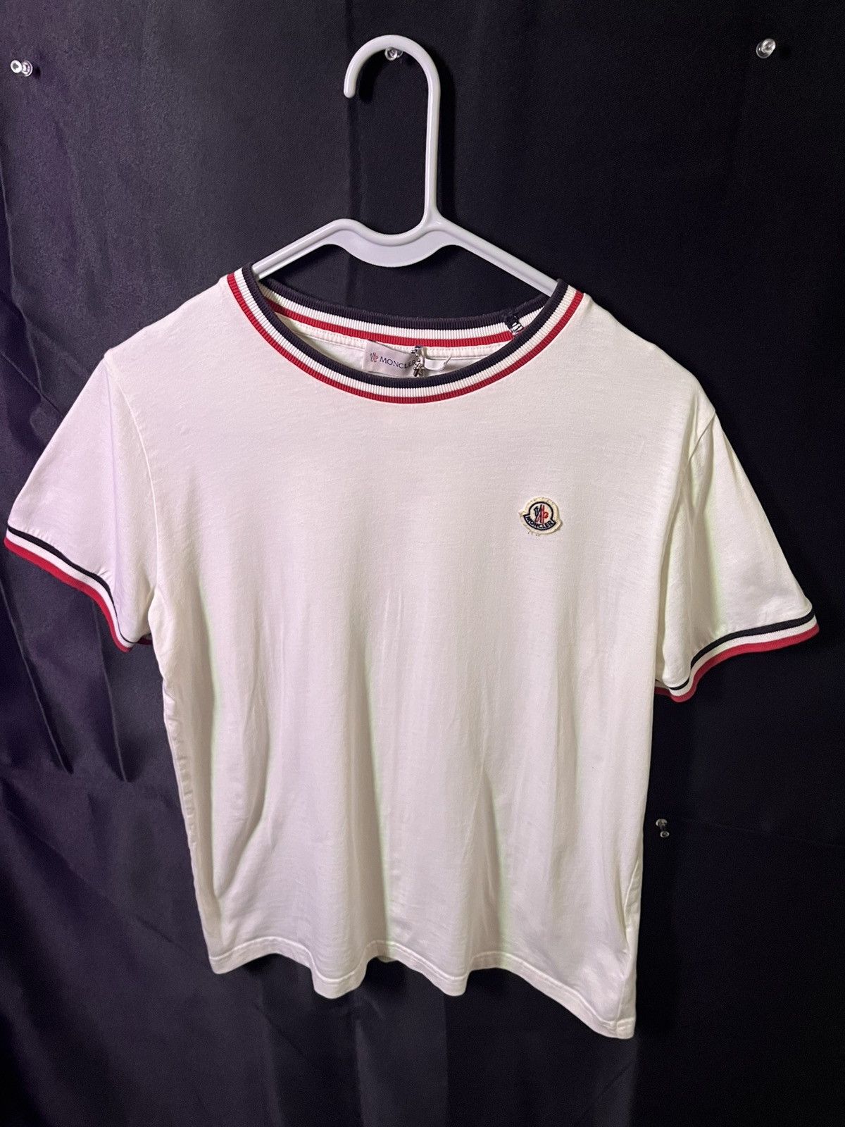Moncler Moncler Embroidered Vintage T-shirt Size US XS / EU 42 / 0 - 2 Thumbnail