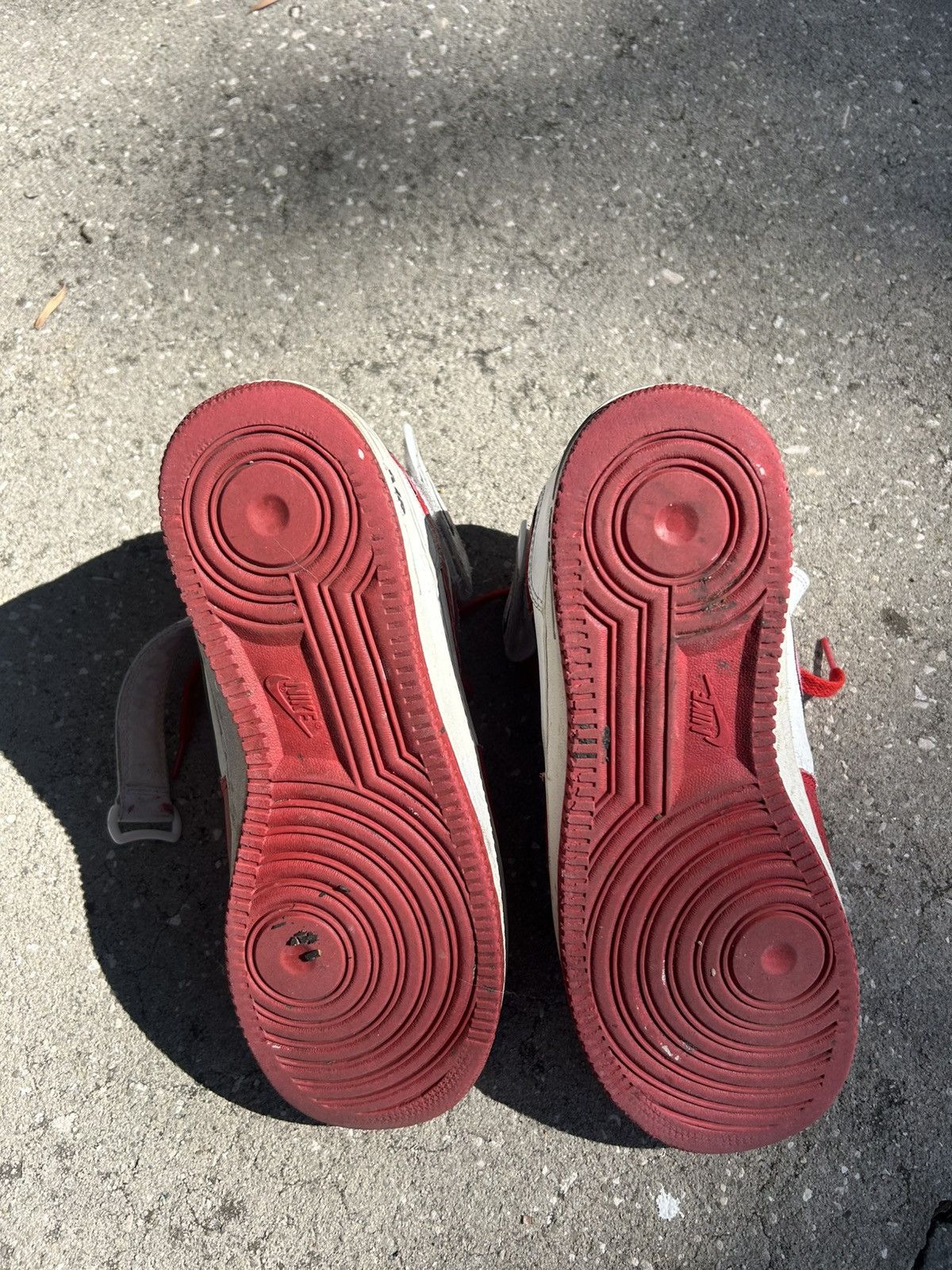 Nike Vintage 2006 Red hightop nike air force one 1 Size US 10 / EU 43 - 5 Thumbnail