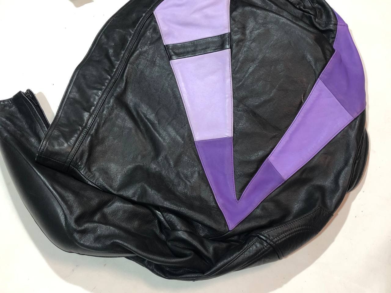 Other Krawehl Leder Racing Moto Avangarde Leather Jacket Vintage Size US M / EU 48-50 / 2 - 9 Thumbnail