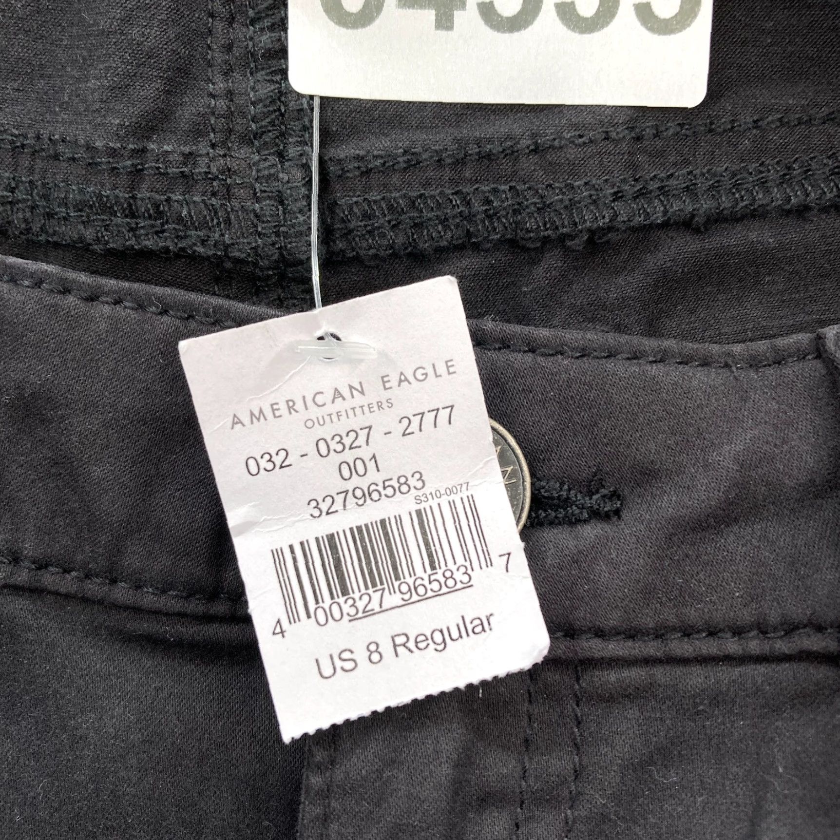 American Eagle Outfitters American Eagle Outfitters Jeggings Women's 8 Black Stretch Skinny Ankle High Rise Preppy Size 28" / US 6 / IT 42 - 7 Thumbnail