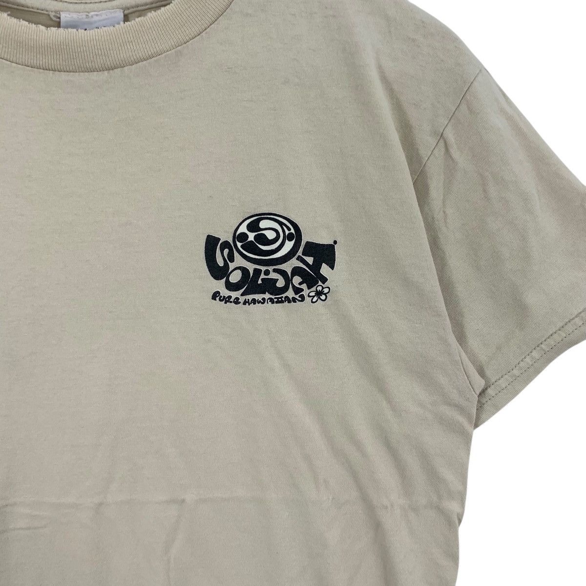 Vintage Vintage 90s SOLJAH HAWAII SURF Lei Company Thrashed Tee Size US S / EU 44-46 / 1 - 7 Thumbnail