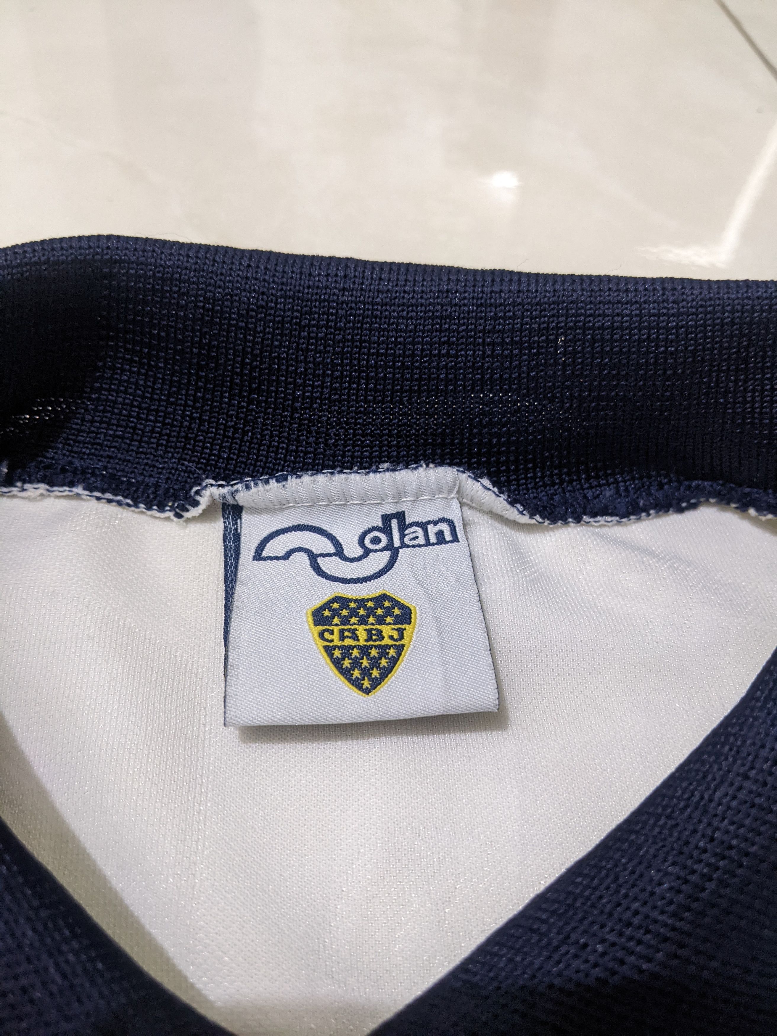 Vintage Boca junior 1994-95 home Maradona Jersey football shirt Size US L / EU 52-54 / 3 - 6 Thumbnail