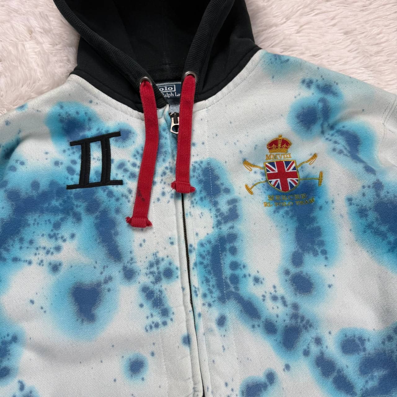 Polo Ralph Lauren × Vintage Vintage Polo Ralph Lauren Custom Hoodie Rugby Size US XL / EU 56 / 4 - 2 Thumbnail