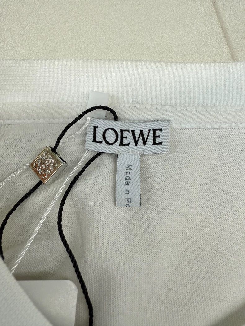 Loewe LOEWE Classic white T-shirt Size XS / US 0-2 / IT 36-38 - 3 Thumbnail