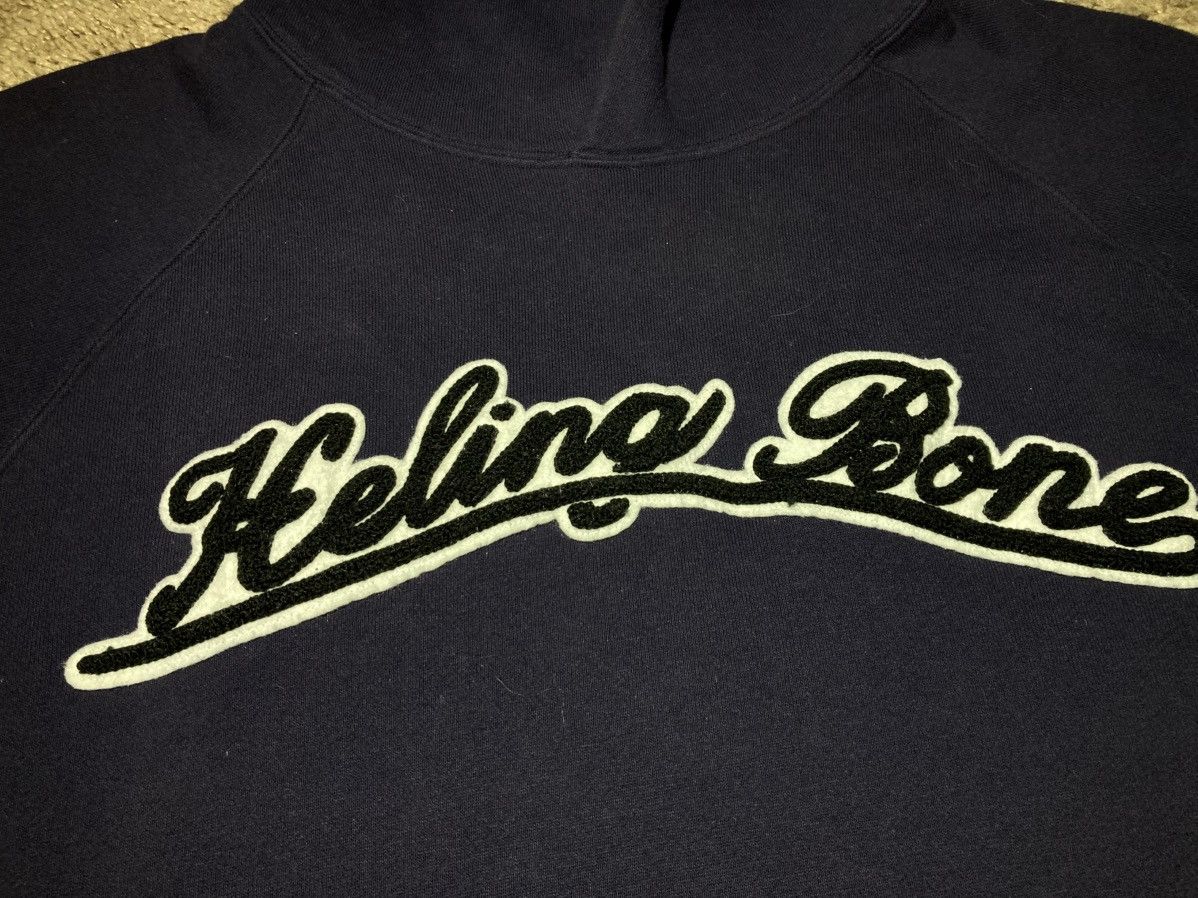Ryuichiro Shimazaki 2000 Ryuichiro Shimazaki Healing Bone Varsity Hoodie Navy Size US M / EU 48-50 / 2 - 4 Thumbnail