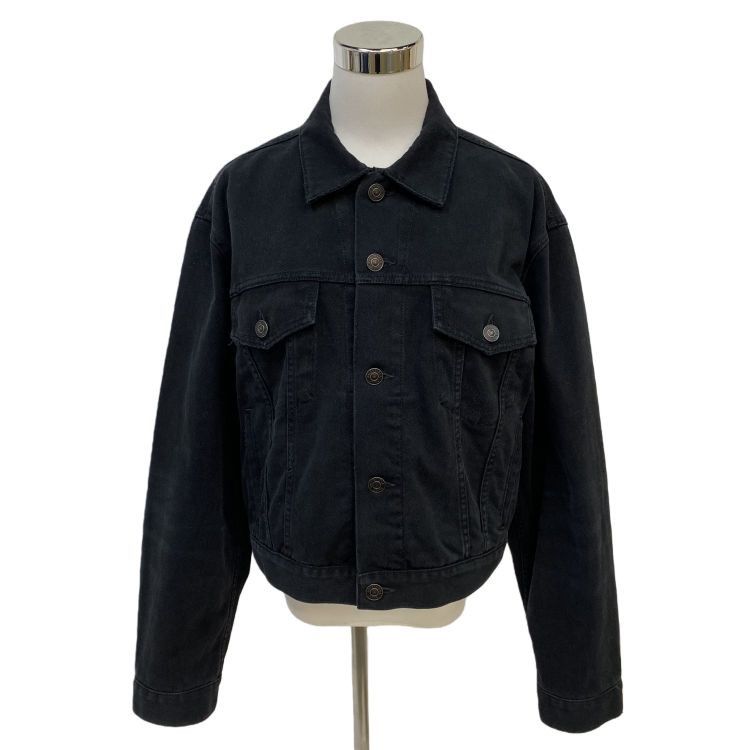 Balenciaga Balenciaga Black Denim Jacket Size M Size US M / EU 48-50 / 2 - 1 Thumbnail