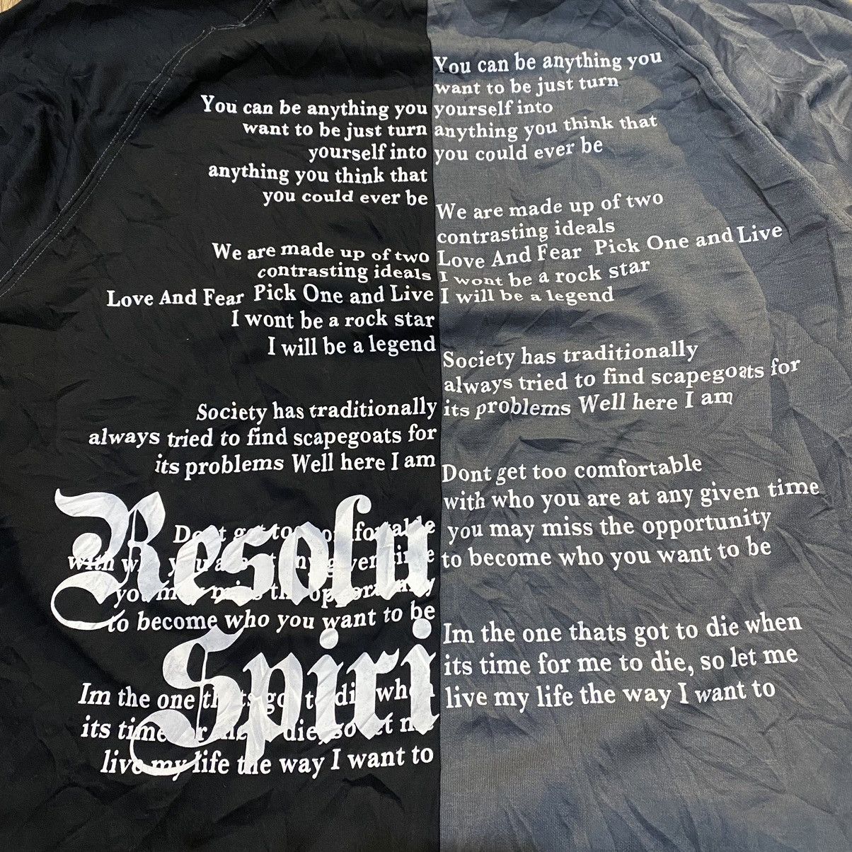 Beaumere 2000s Beaumere Punk Style Poem Hoodie Size US L / EU 52-54 / 3 - 3 Thumbnail
