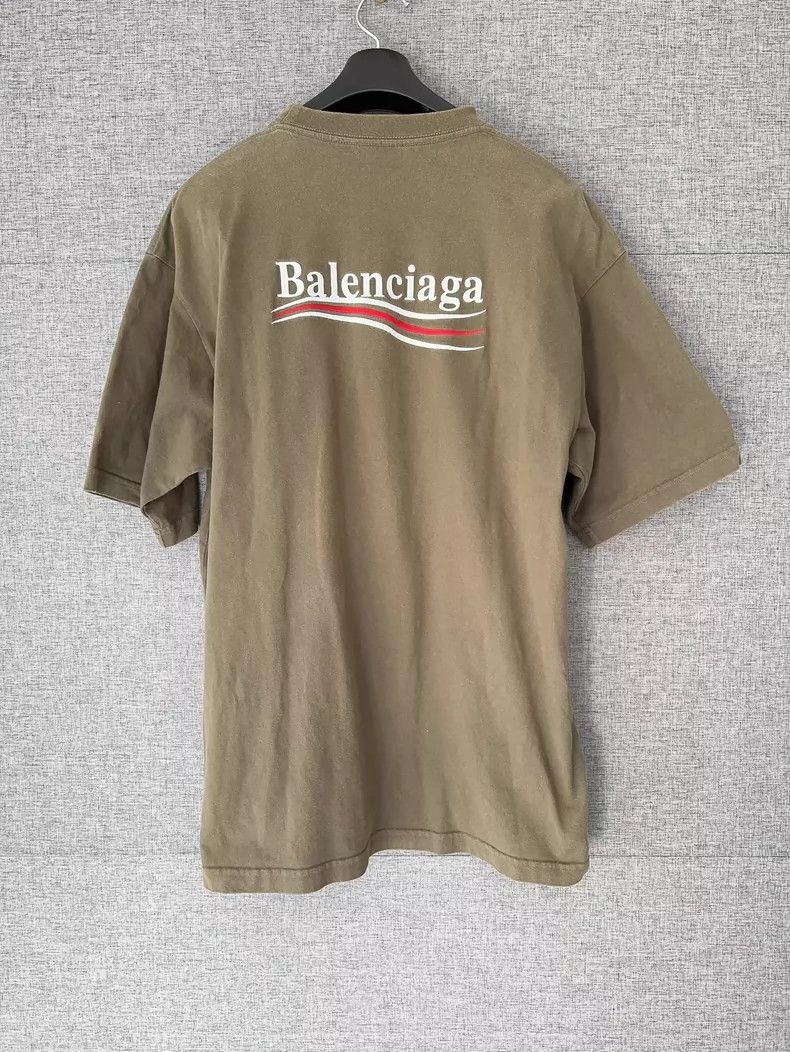 Balenciaga Balenciaga Embroidered logo cola short sleeve T-shirt Size US S / EU 44-46 / 1 - 2 Thumbnail