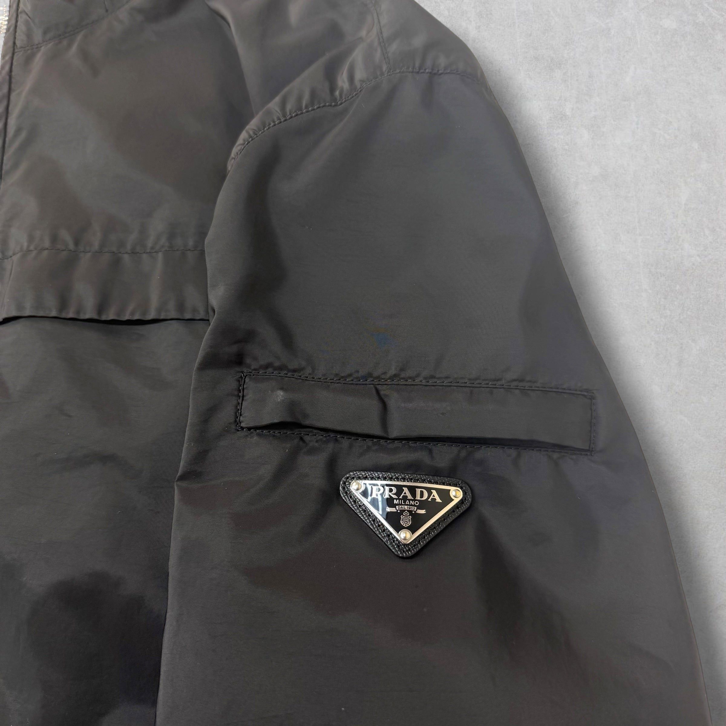 Prada Prada Re-Nylon Hooded Jacket 52 (L) Size US L / EU 52-54 / 3 - 5 Thumbnail