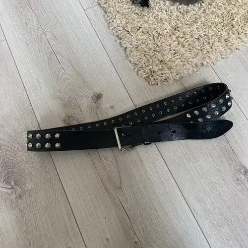 Japanese Brand GoodsSteel Leather Studded Belt Size ONE SIZE - 2 Thumbnail