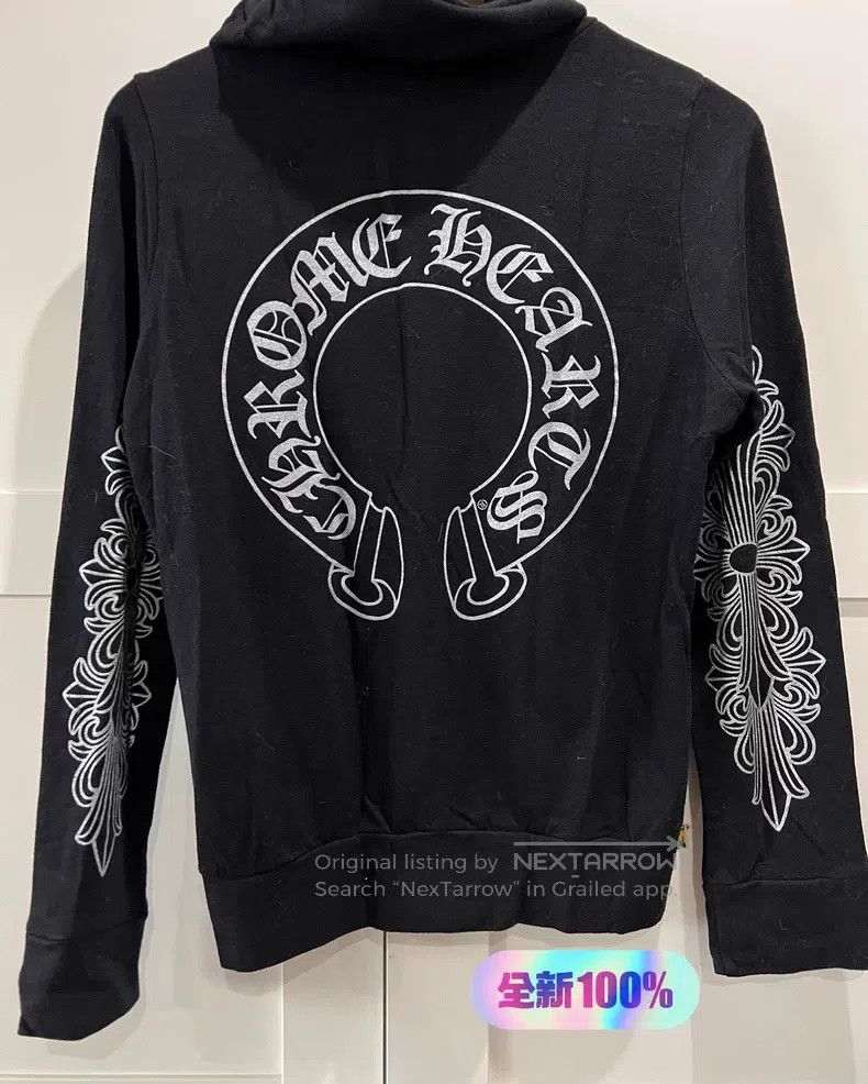 Chrome Hearts CHROME HEARTS Size M Croce horseshoe knitted sweater with s Size US M / EU 48-50 / 2 - 1 Thumbnail