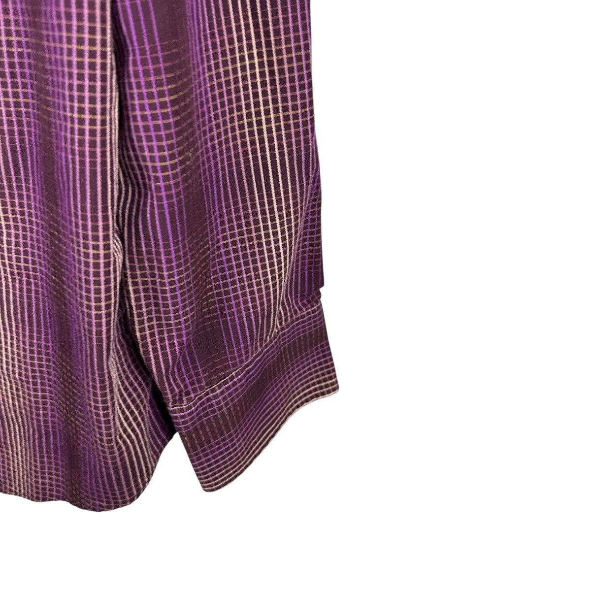 Other Mens Y2K J Garcia Purple Button Down Dress Shirt Size US M / EU 48-50 / 2 - 5 Thumbnail