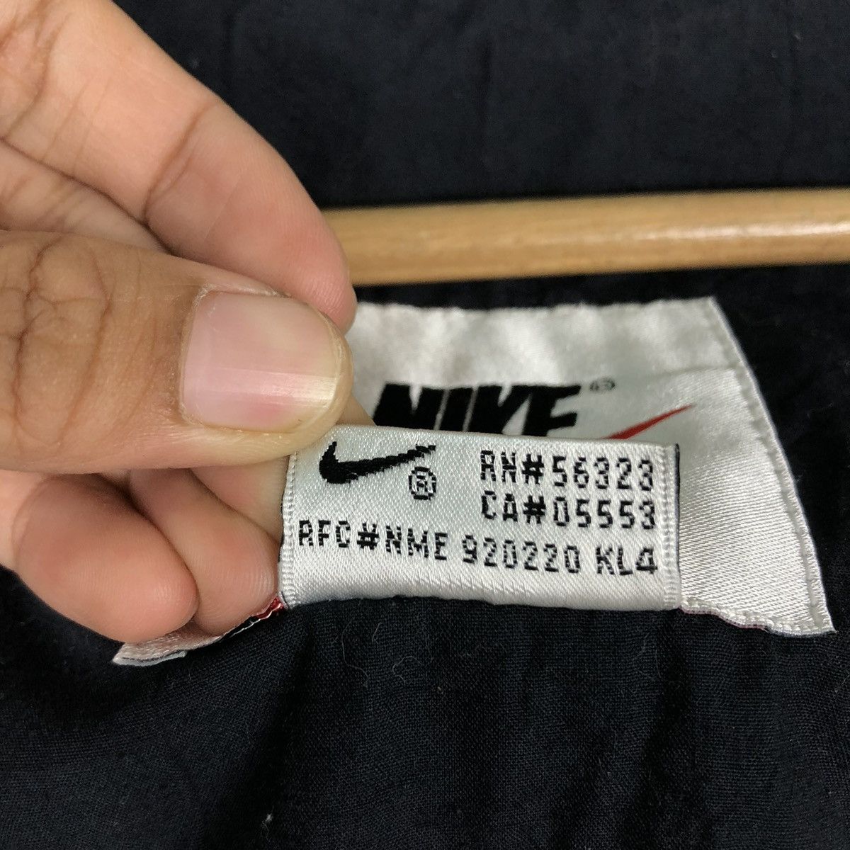 Nike 🔥VINTAGE BOMBER JACKET NIKE CENTRE LOGO BIG SWOOSH Size US L / EU 52-54 / 3 - 20 Thumbnail